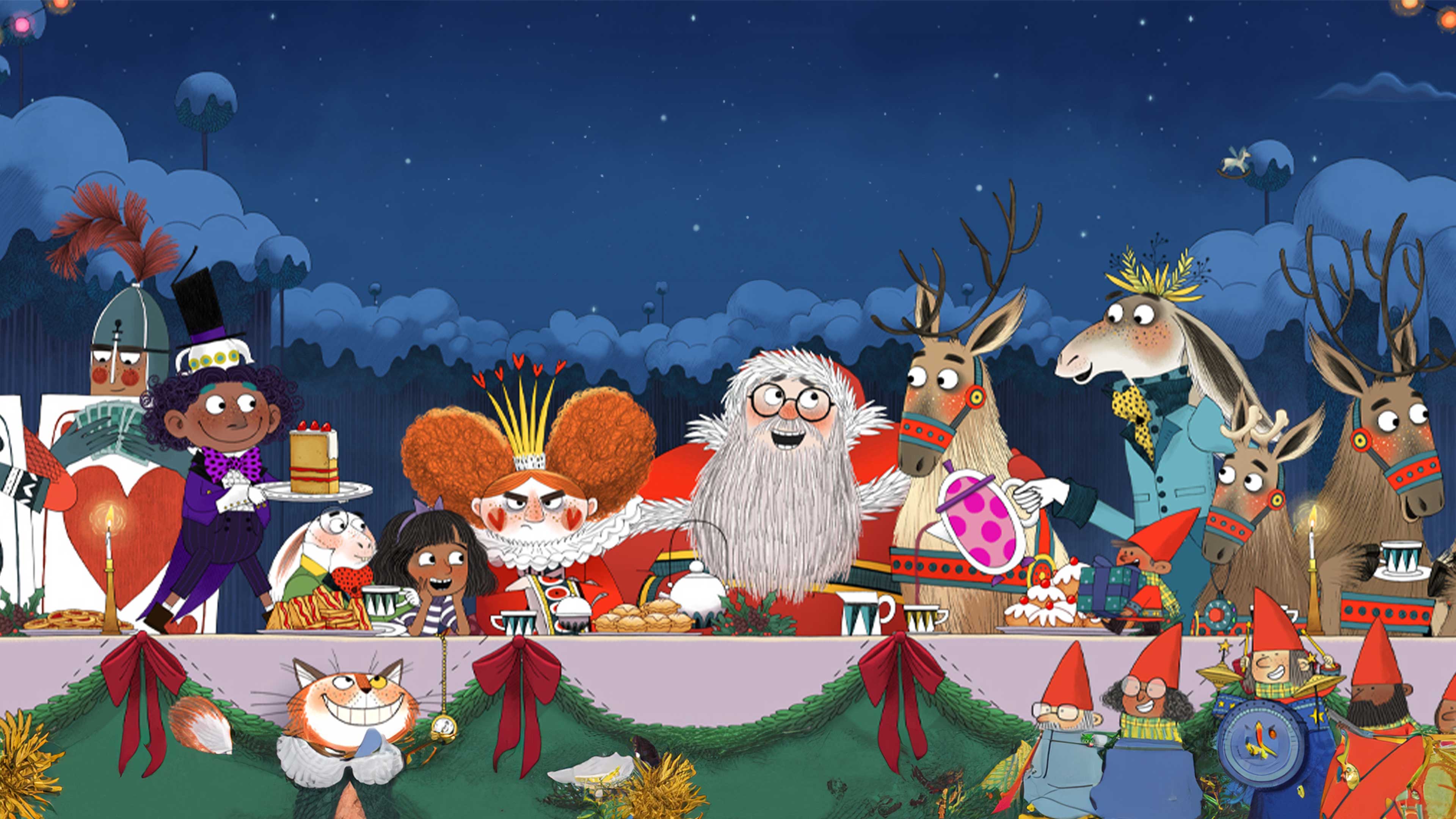 ذا نايت بيفور كريسماس إن وندرلاند