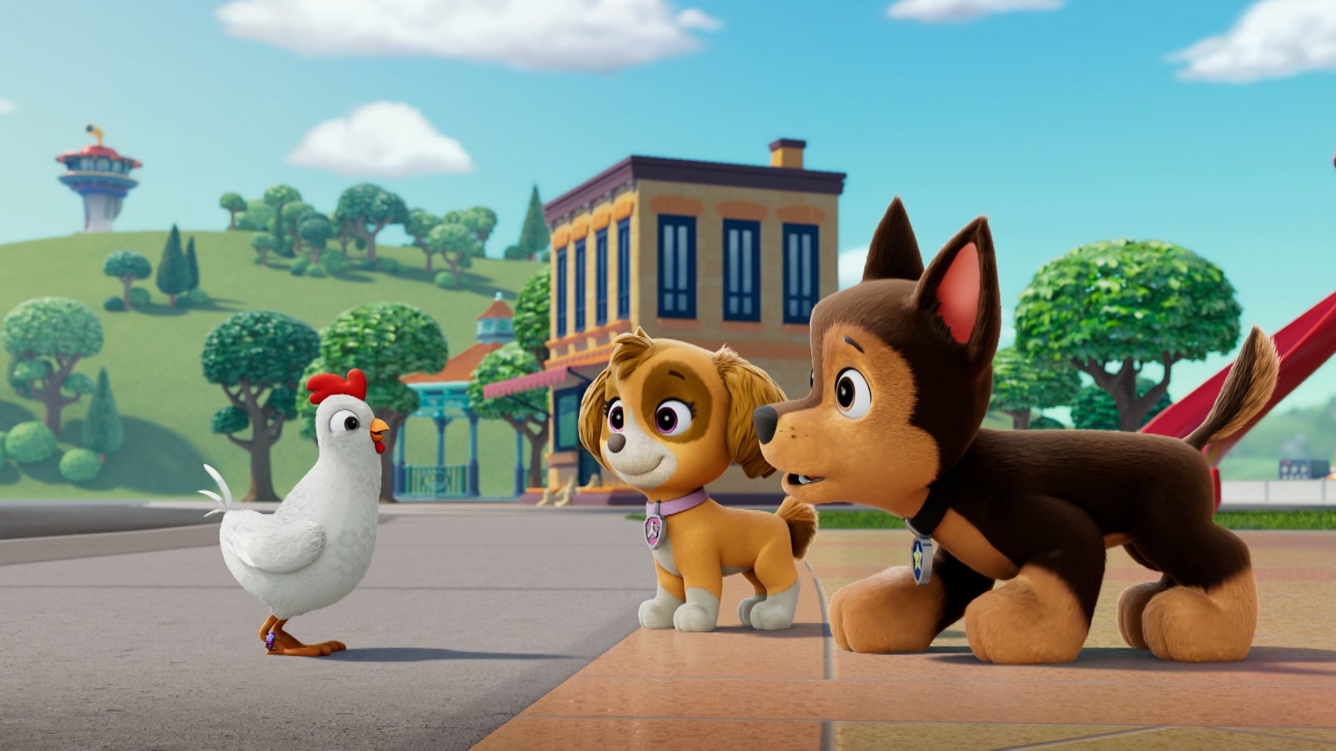 PAW Patrol Season 11 Episode 3 Pups Plus a Plucky Chicken / Pups Save a Pet Show