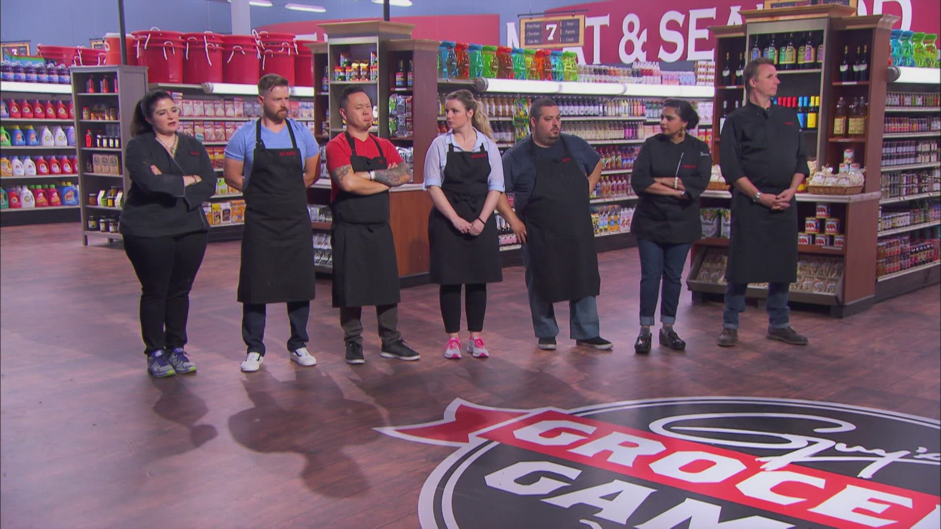 غايز غروسيري غيمز الموسم 10 الحلقة 9 غايز سوبر ستارز غروسيري غيمزبارت 2