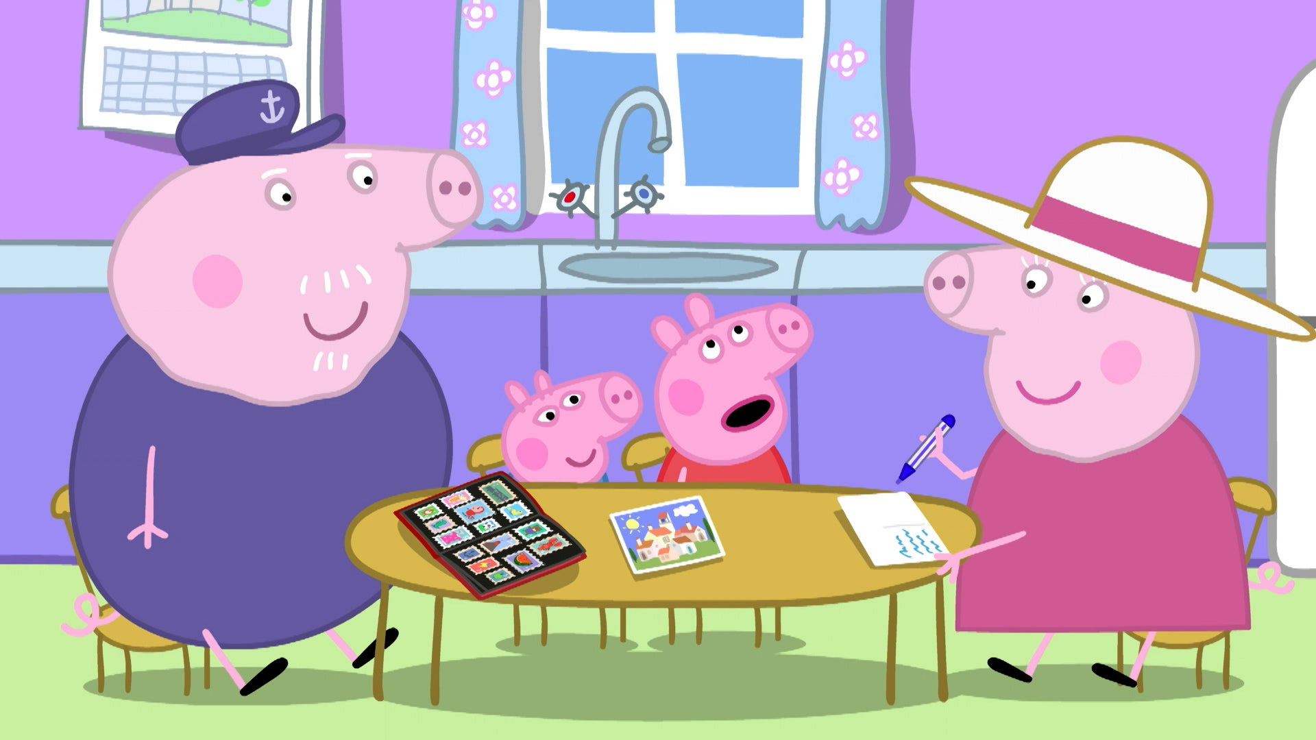 Peppa Pig Season 7 Episode 41 Stamps