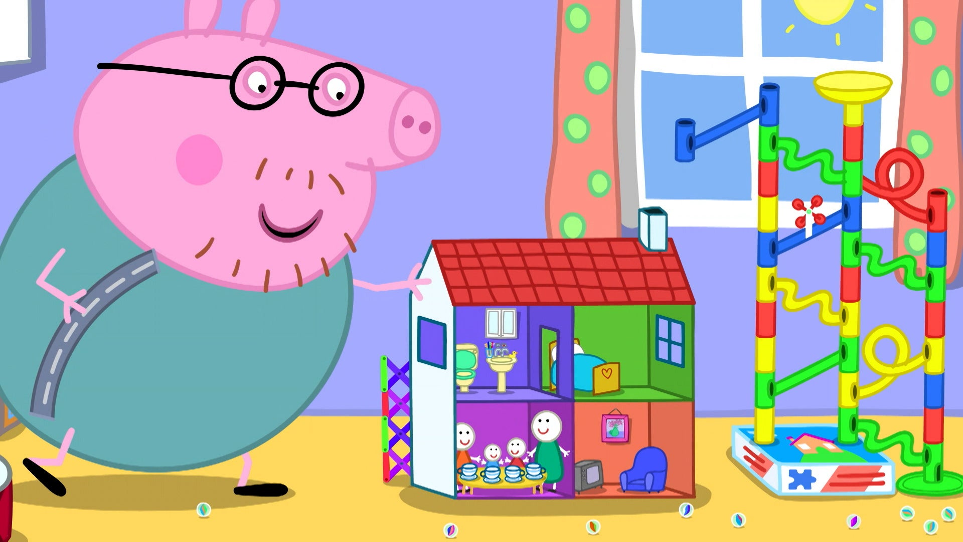 Peppa Pig Season 8 Episode 11 The Marble Run