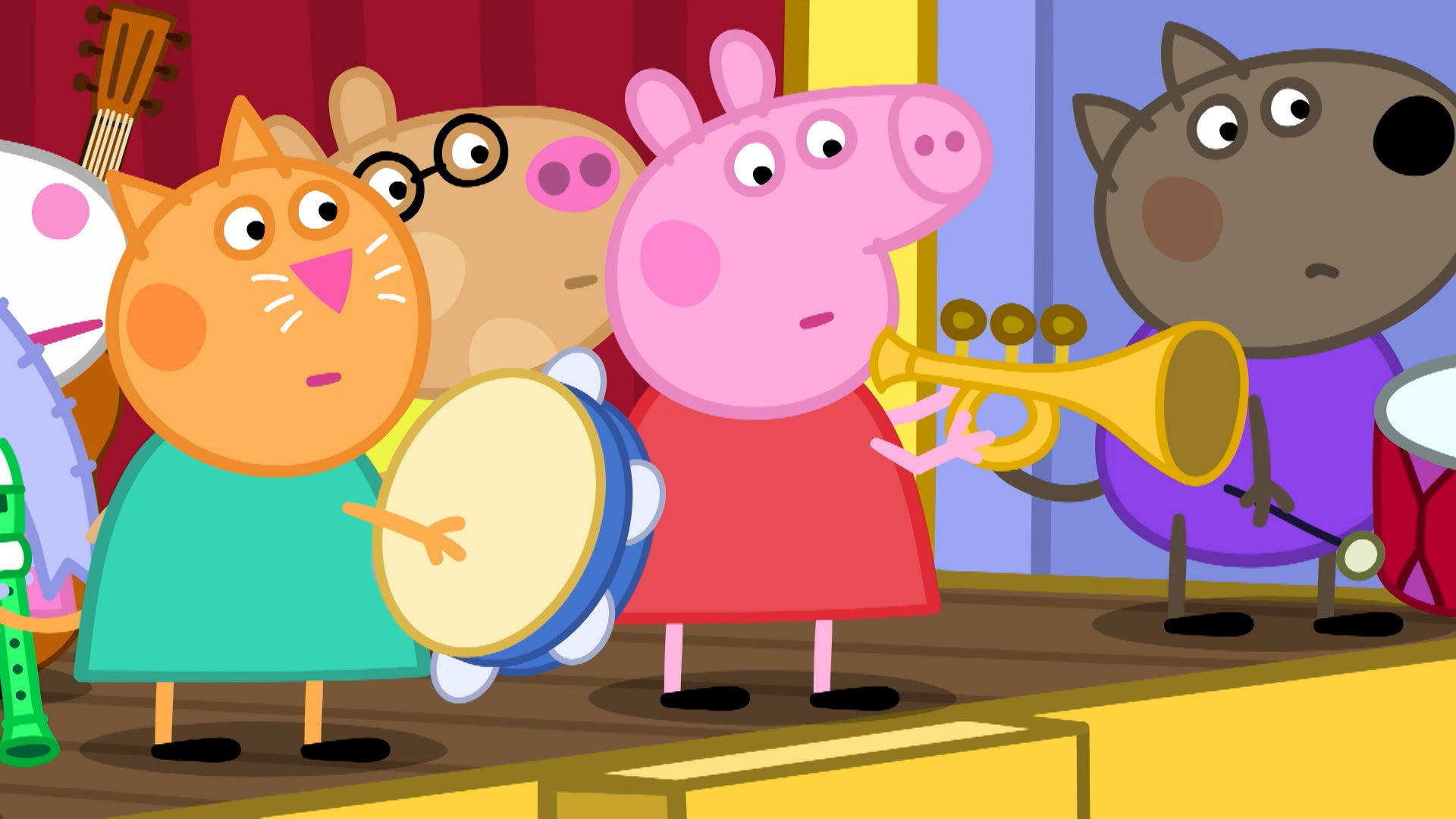 بيبا بيغ  الموسم 8 الحلقة 33 ميد أب ميوزيكال إنسترومنتس