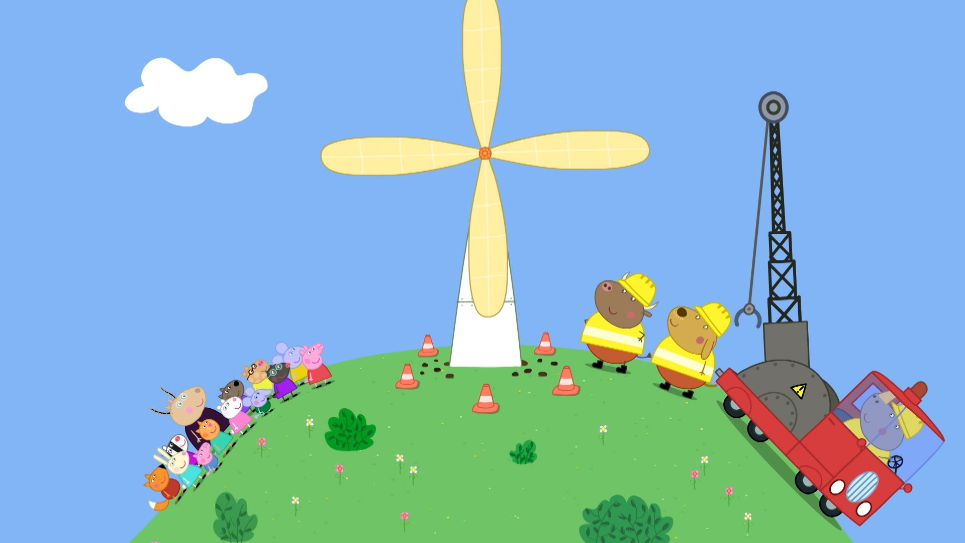 Peppa Pig Season 8 Episode 50 Windmills