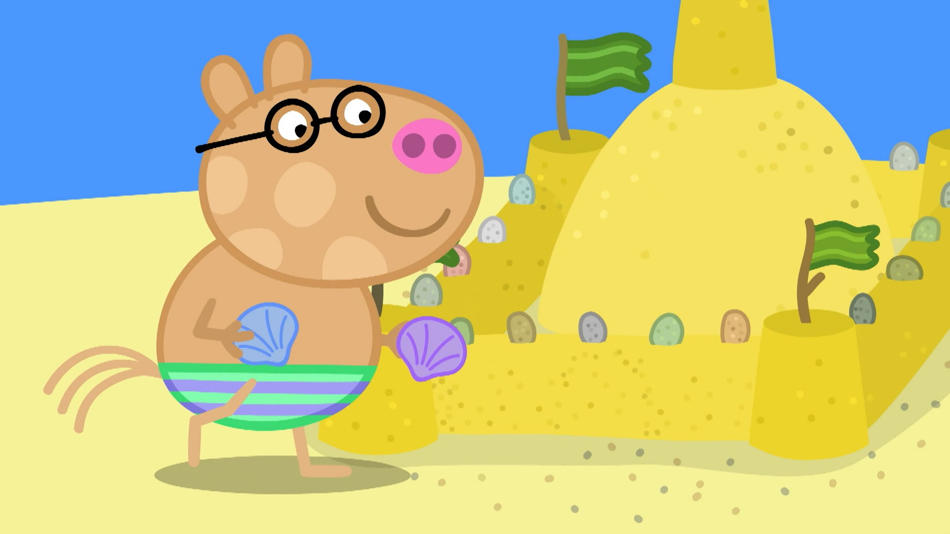 Peppa Pig Season 8 Episode 52 The Sandcastle