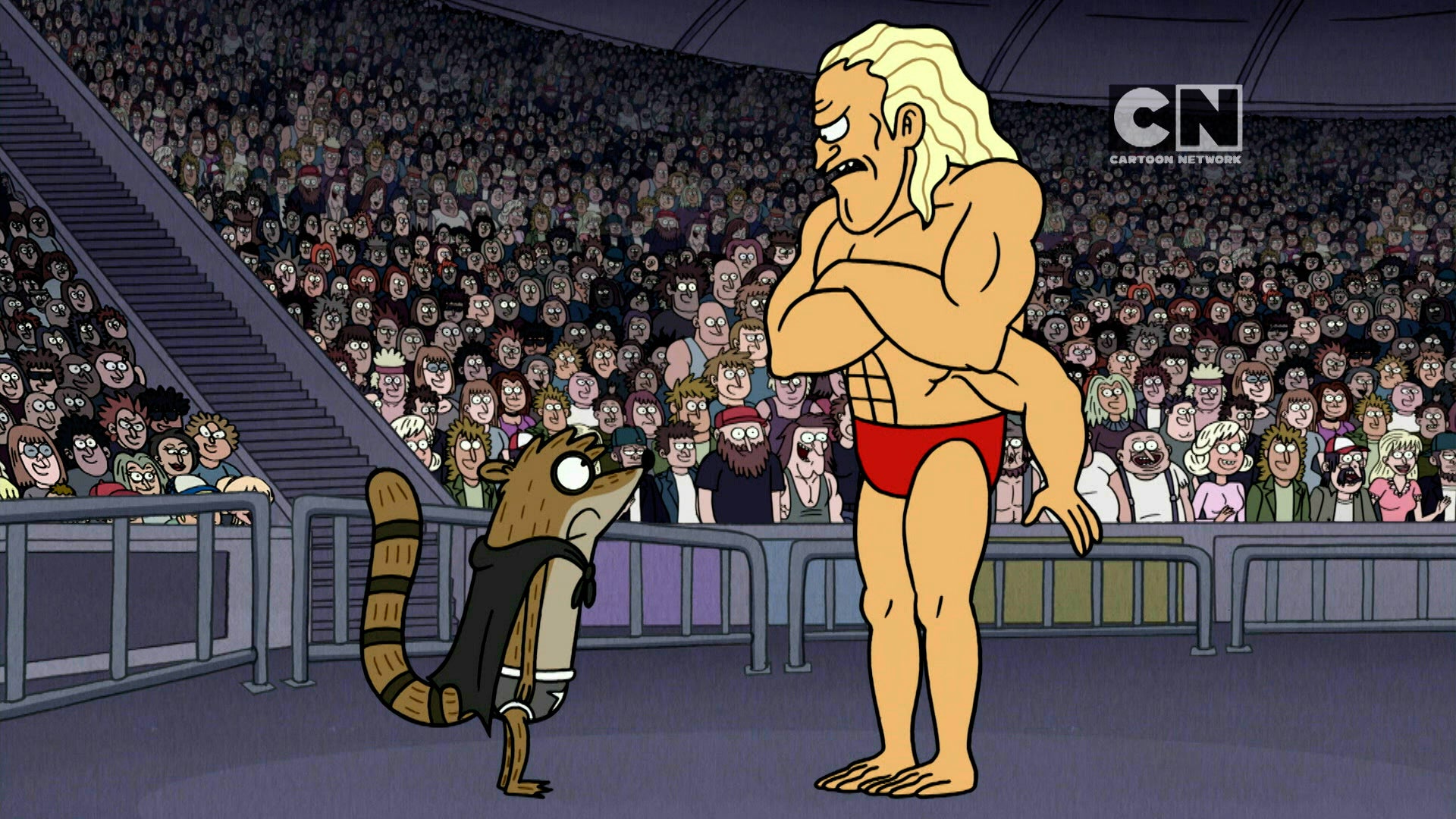 Regular Show Season 2 Episode 20 Really Real Wrestling