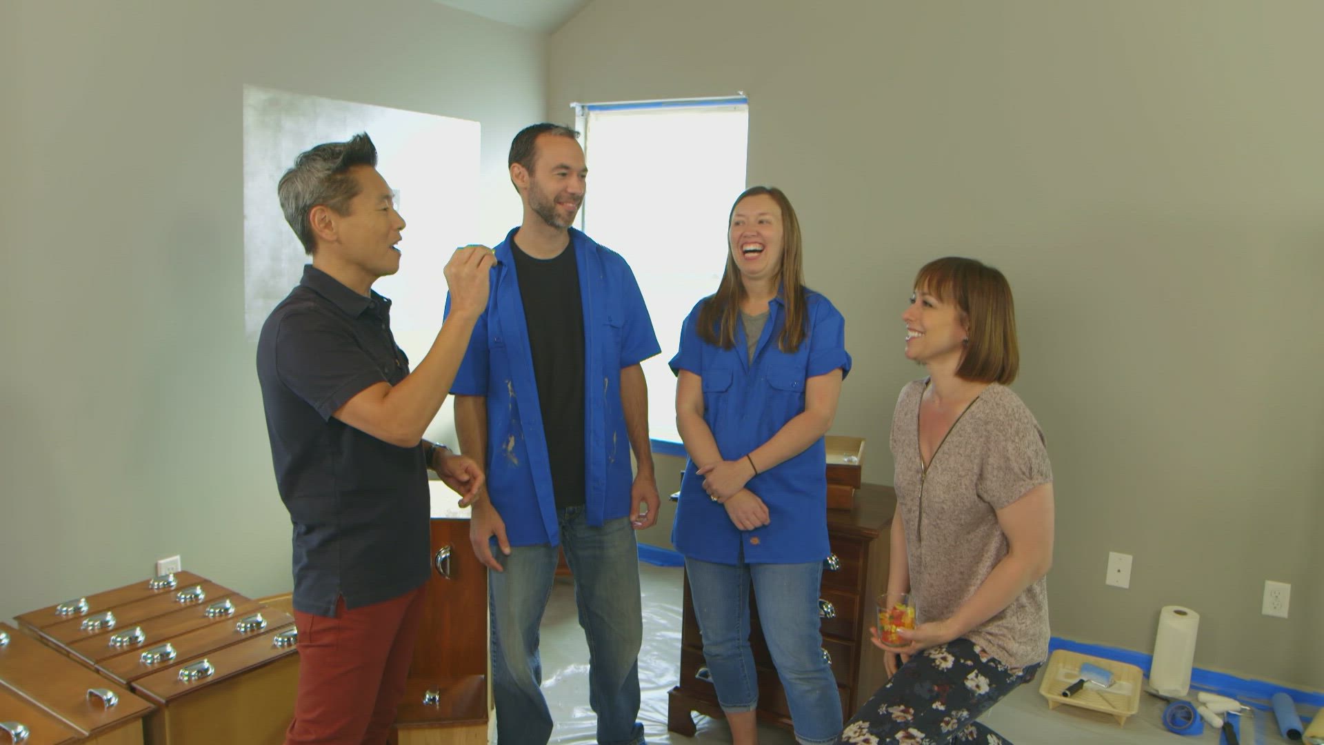 Trading Spaces Season 9 Episode 5 Stripes & A Stripper Pole