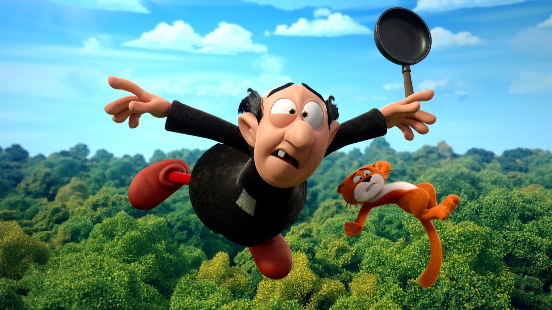 The Smurfs Season 3 Episode 2 See Gargamel Run / Hefty Baby