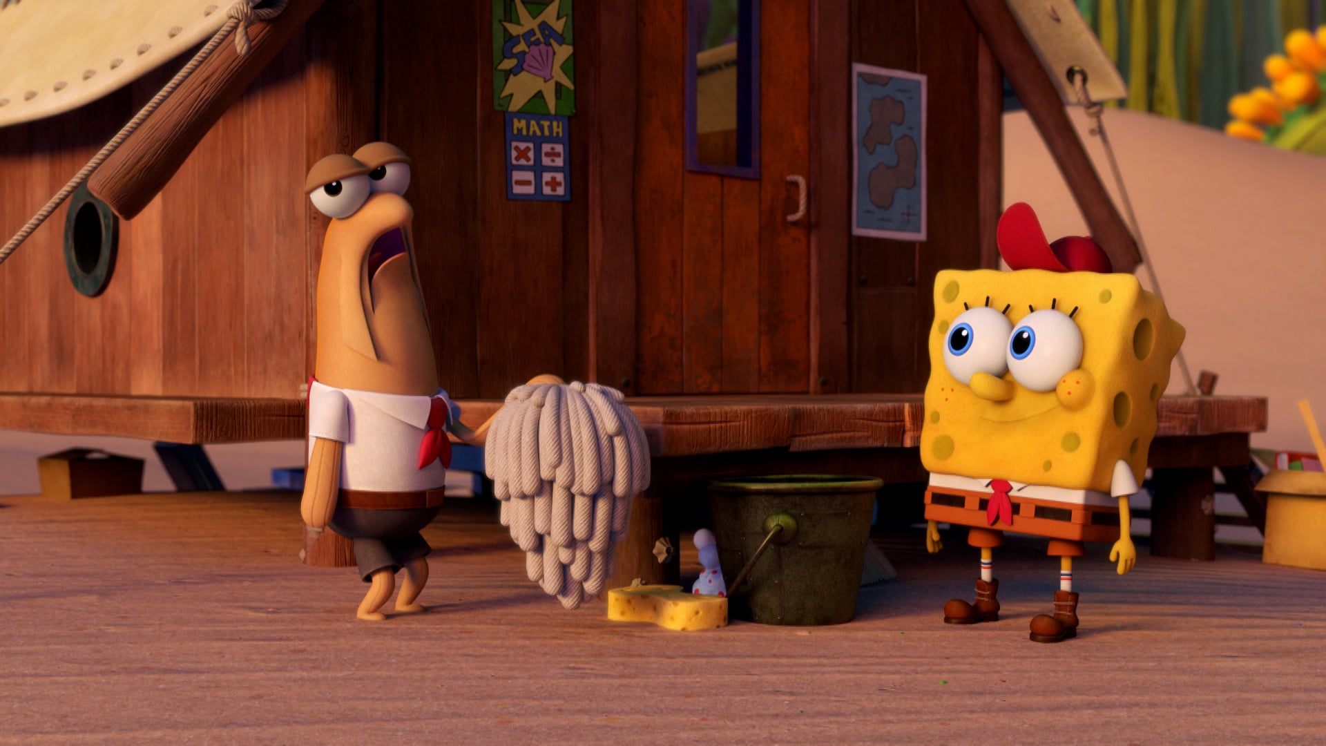 Kamp Koral: SpongeBob's Under Years Season 1 Episode 7 What About Meep?/Hard Time Out