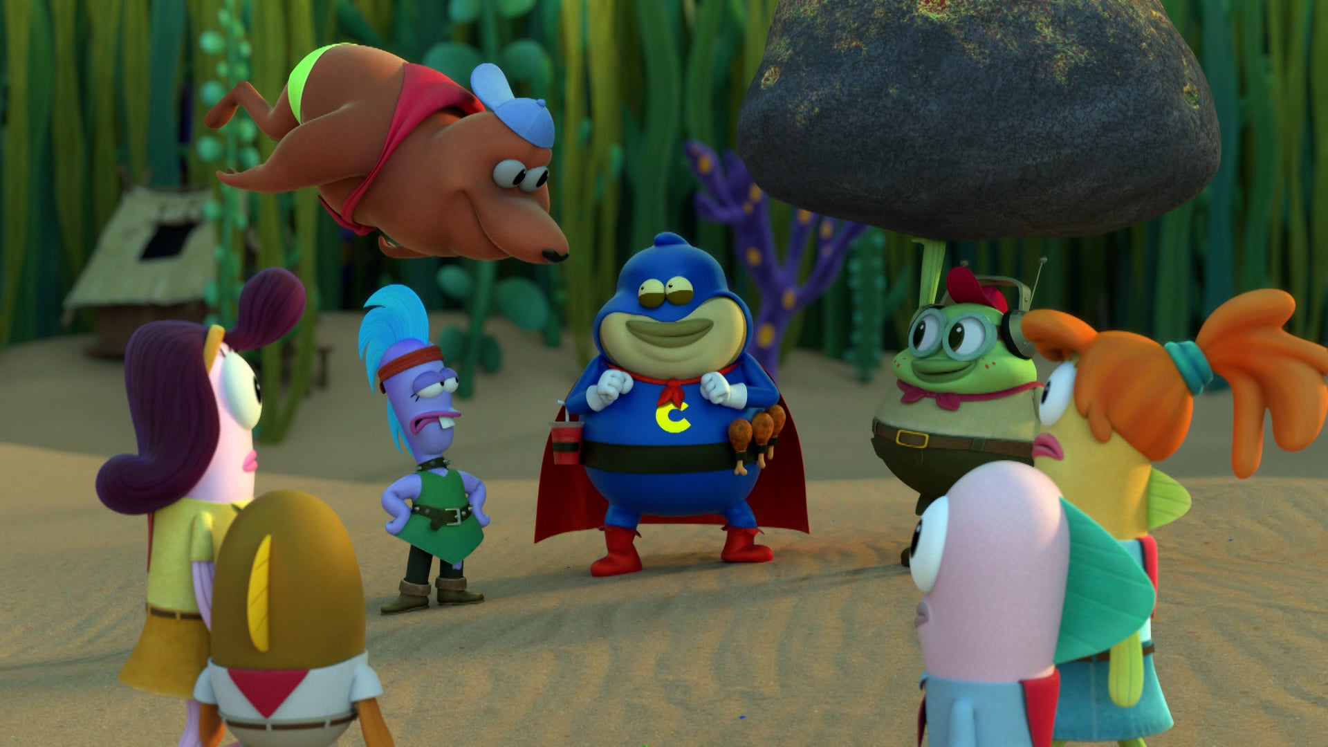 Kamp Koral: SpongeBob's Under Years Season 1 Episode 13 Are You Afraid of the Dork?