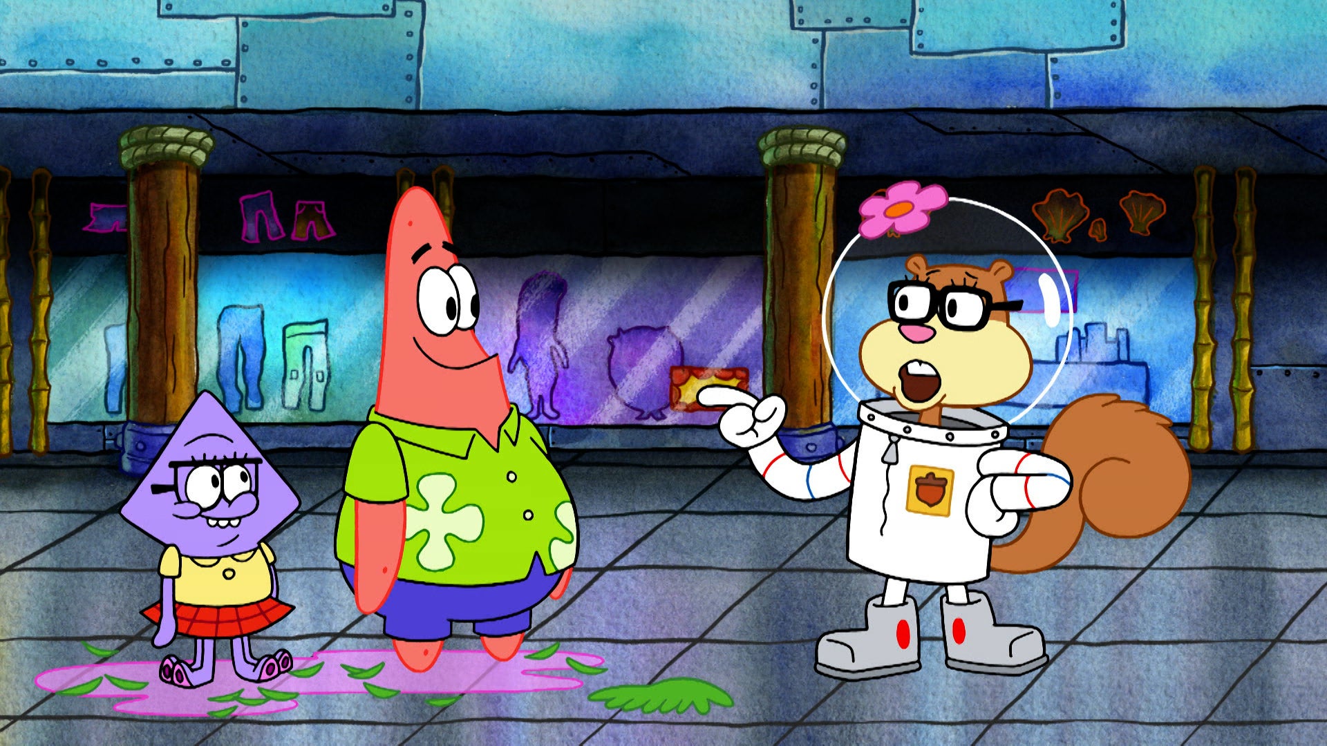 The Patrick Star Show Season 3 Episode 12 Get Ouch / Day of the Living Dad Jokes