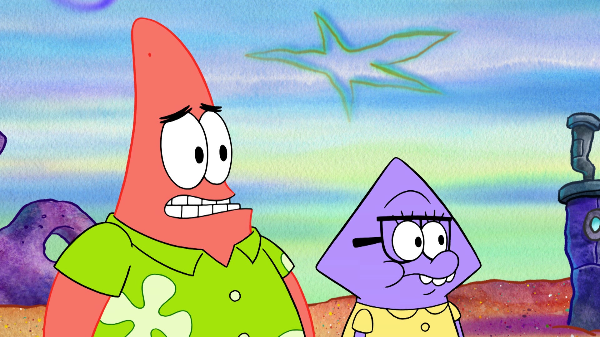 The Patrick Star Show Season 4 Episode 4 Two Pests in a Teapot / Partial Recall