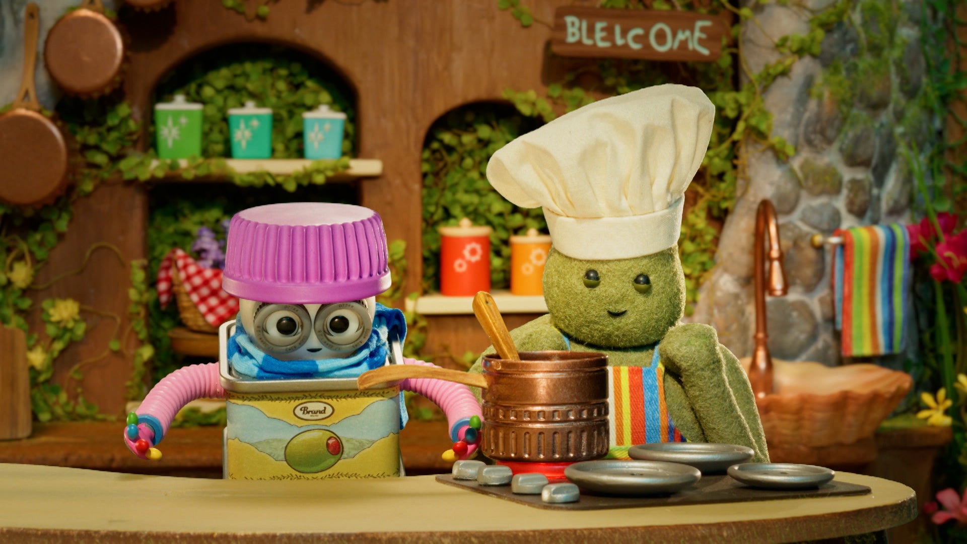 The Tiny Chef Show Season 2 Episode 4 Peanut Butter & Jelly / Potato Skins