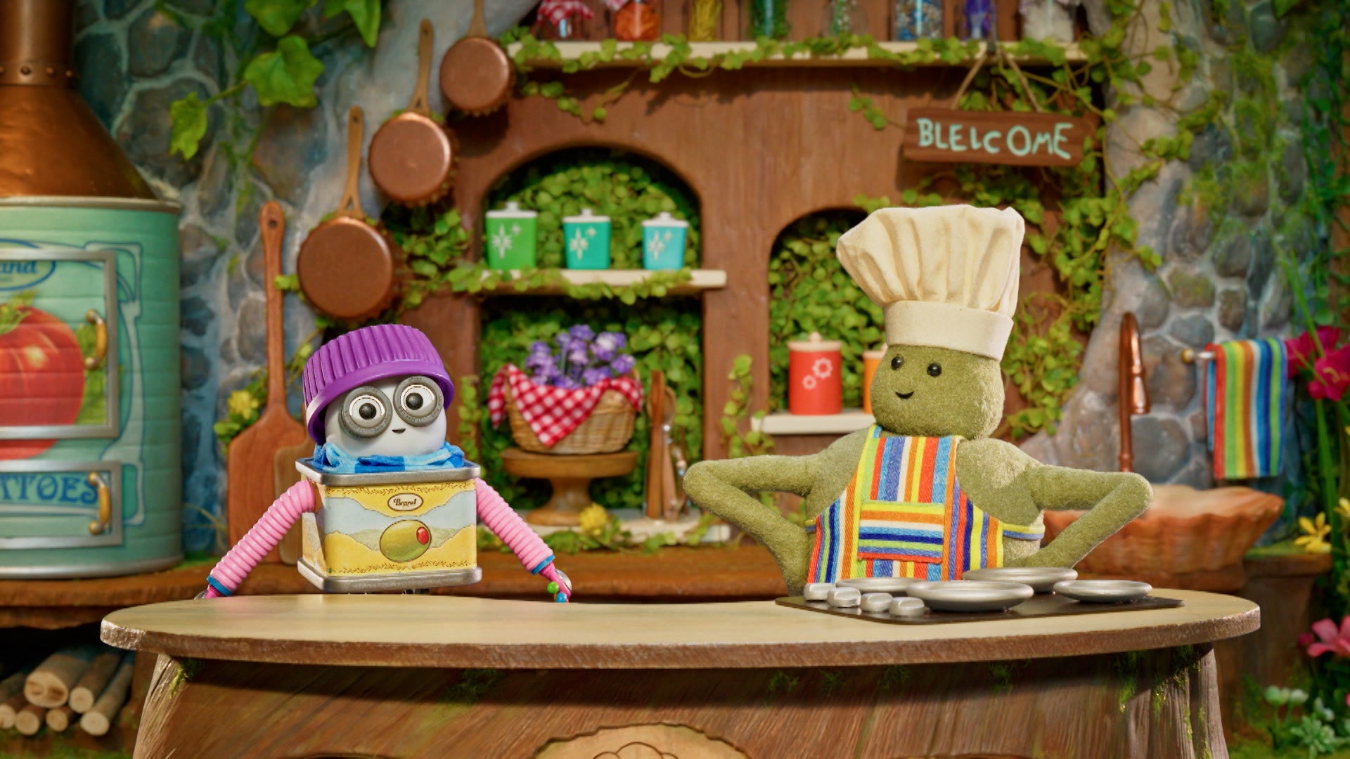 ذا تايني شيف شو الموسم 2 الحلقة 10 أفوكادو سوشي/ بوي