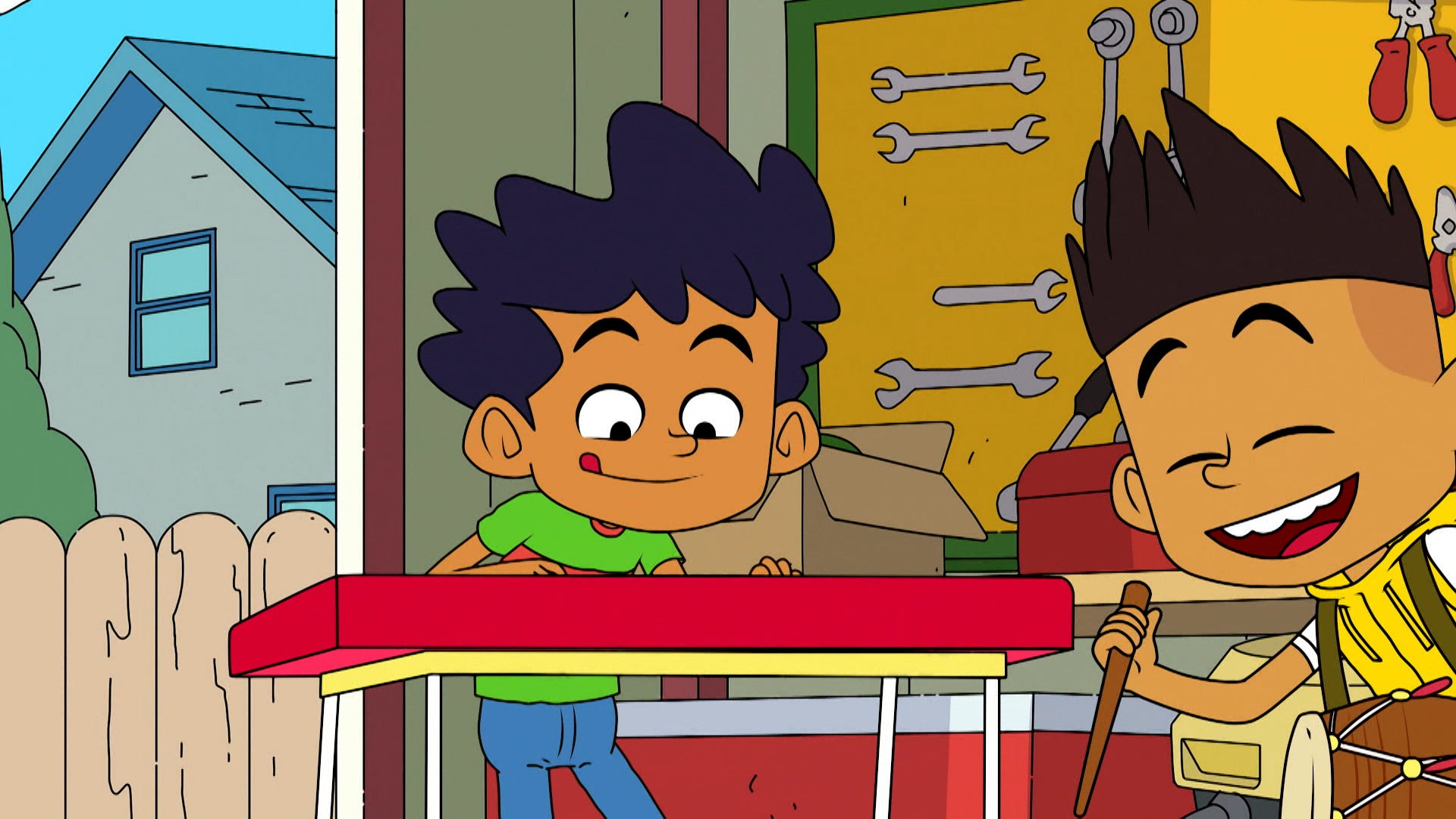 The Twisted Timeline of Sammy and Raj Season 1 Episode 8 Snow Way to Win/Causing Treble