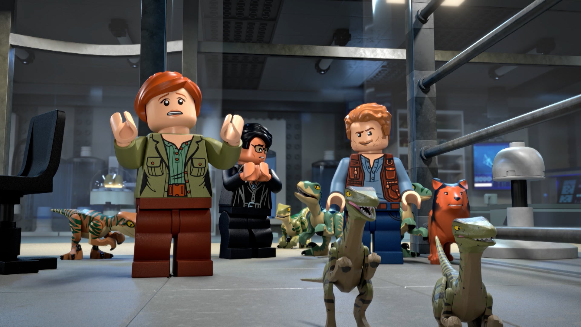 LEGO Jurassic World: Legend of the Isla Nubar Season 1 Episode 5 Power And The Peril