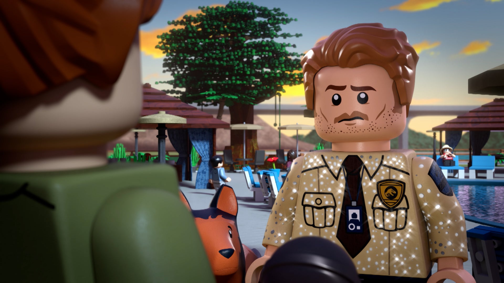 LEGO Jurassic World: Legend of the Isla Nubar Season 1 Episode 6 Spit Take