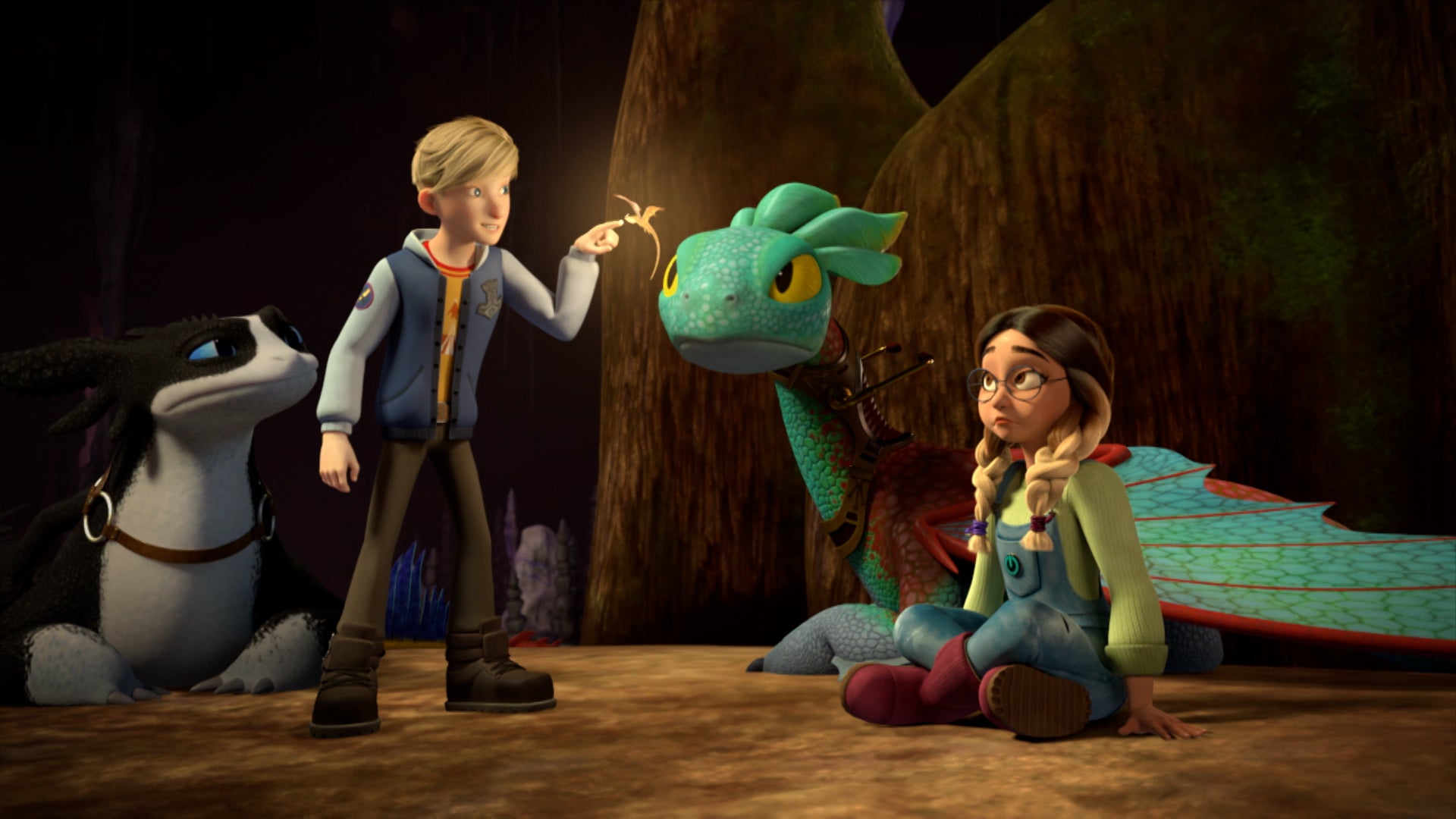 Dragons: The Nine Realms Season 1 Episode 16 Empty Fireworm Nest