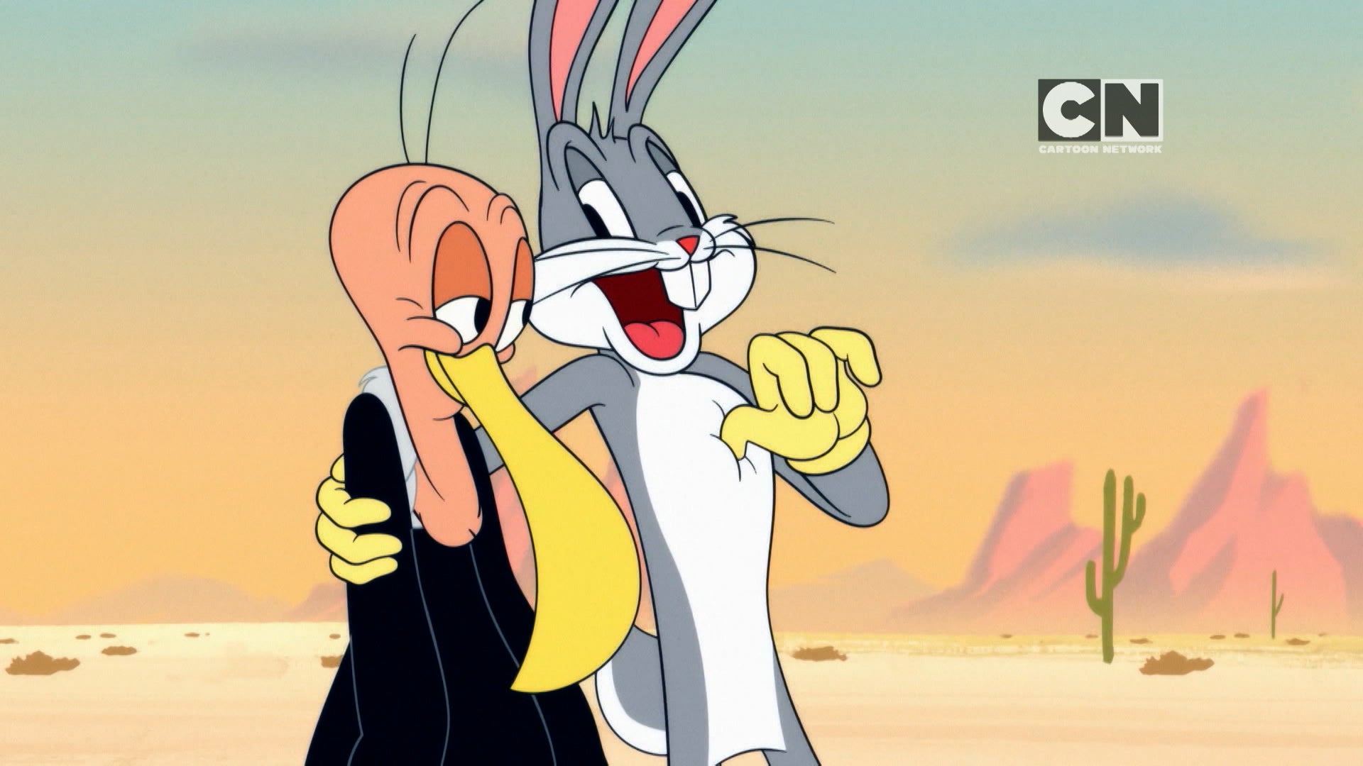 Looney Tunes Cartoons Season 1 Episode 6 Buzzard School / Marvin Flag Gag: Giant Alien