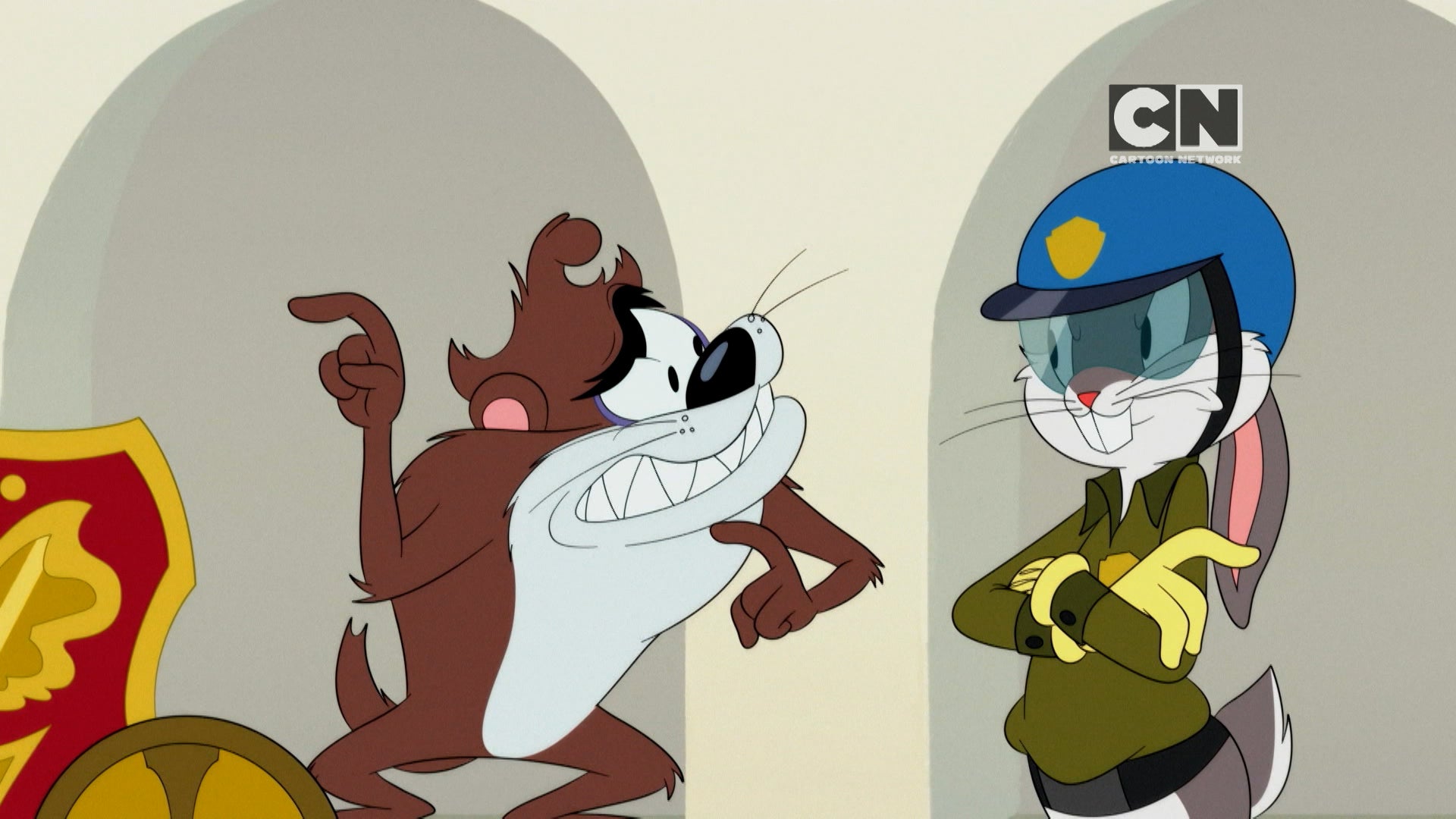 Looney Tunes Cartoons Season 1 Episode 14 Taziator / Marvin Flag Gag: Little Martian