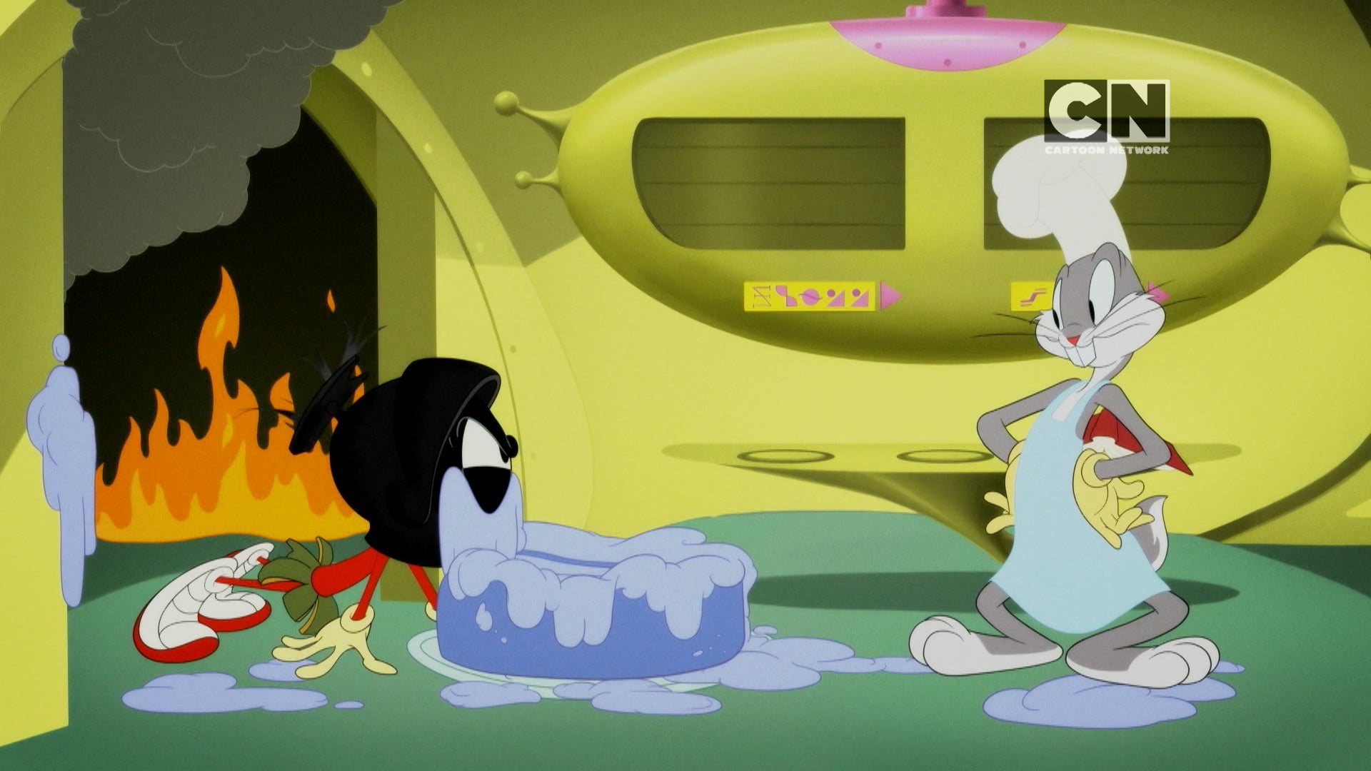 Looney Tunes Cartoons Season 1 Episode 28 Marv Attacks/A Wolf in Cheap Clothing