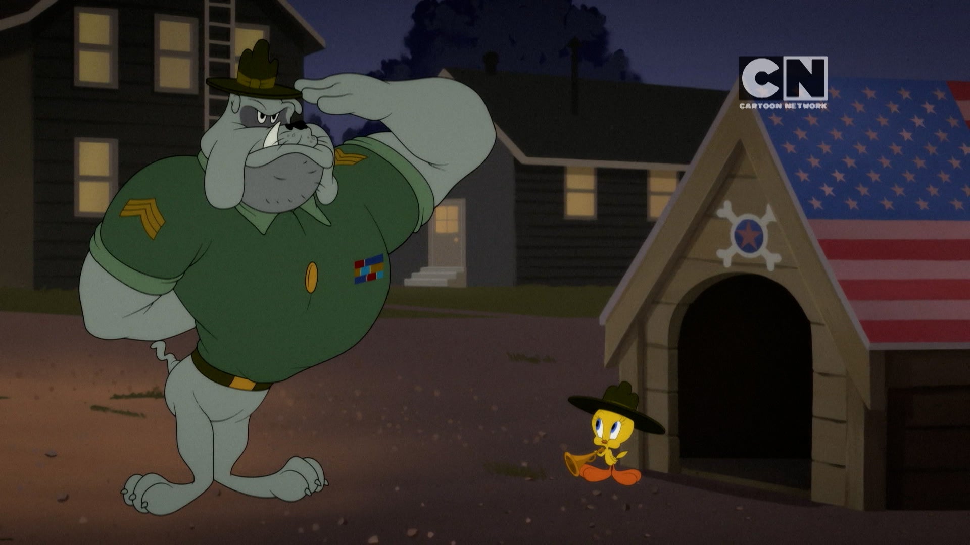 Looney Tunes Cartoons Season 2 Episode 1 Red, White and Bruised / Beaky Buzzard Gags: Bunny