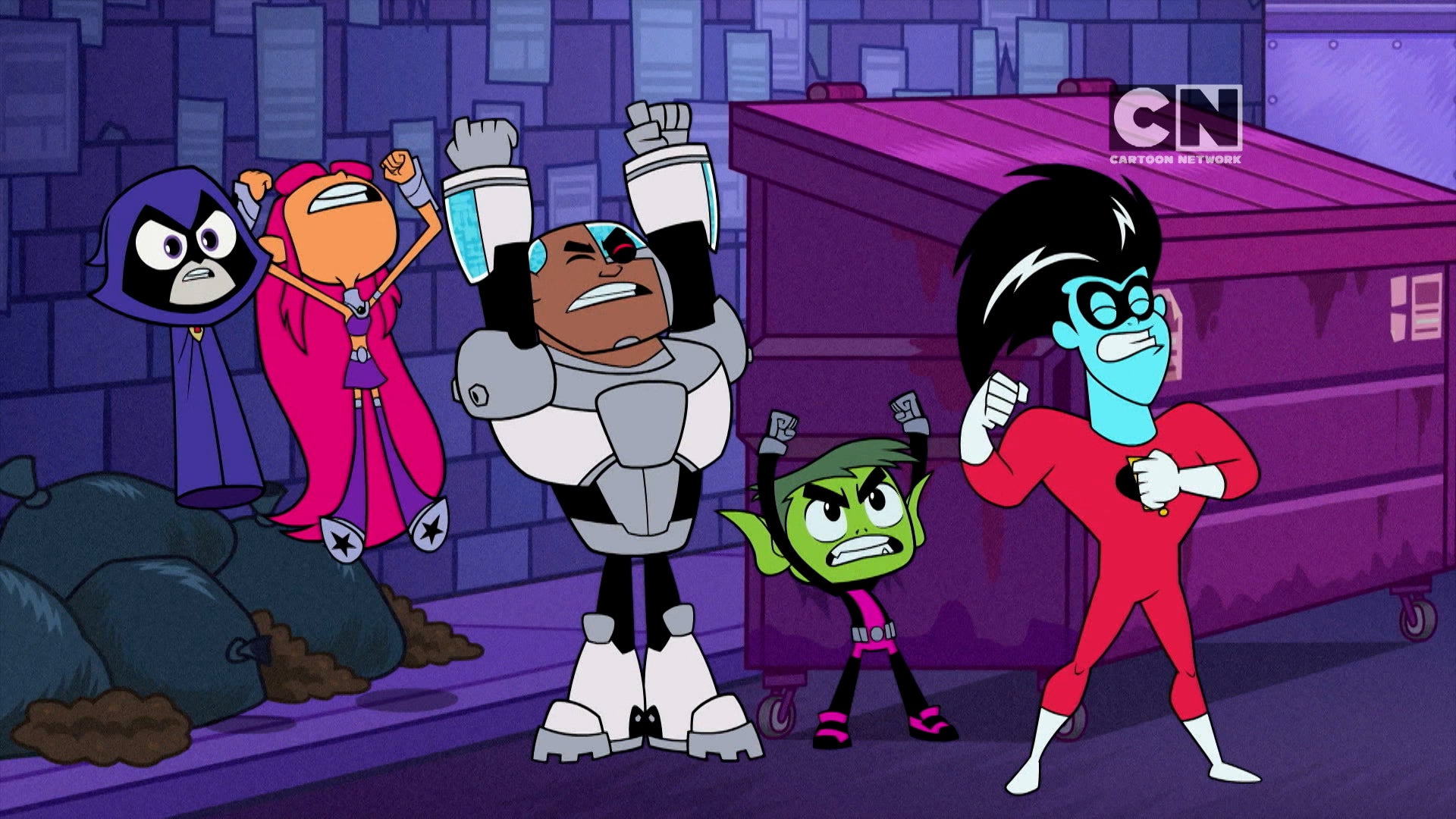 Teen Titans Go! Season 6 Episode 35 Huggbees