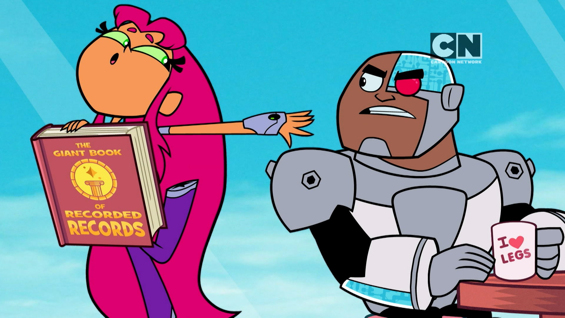 Teen Titans Go! Season 6 Episode 13 Record Book