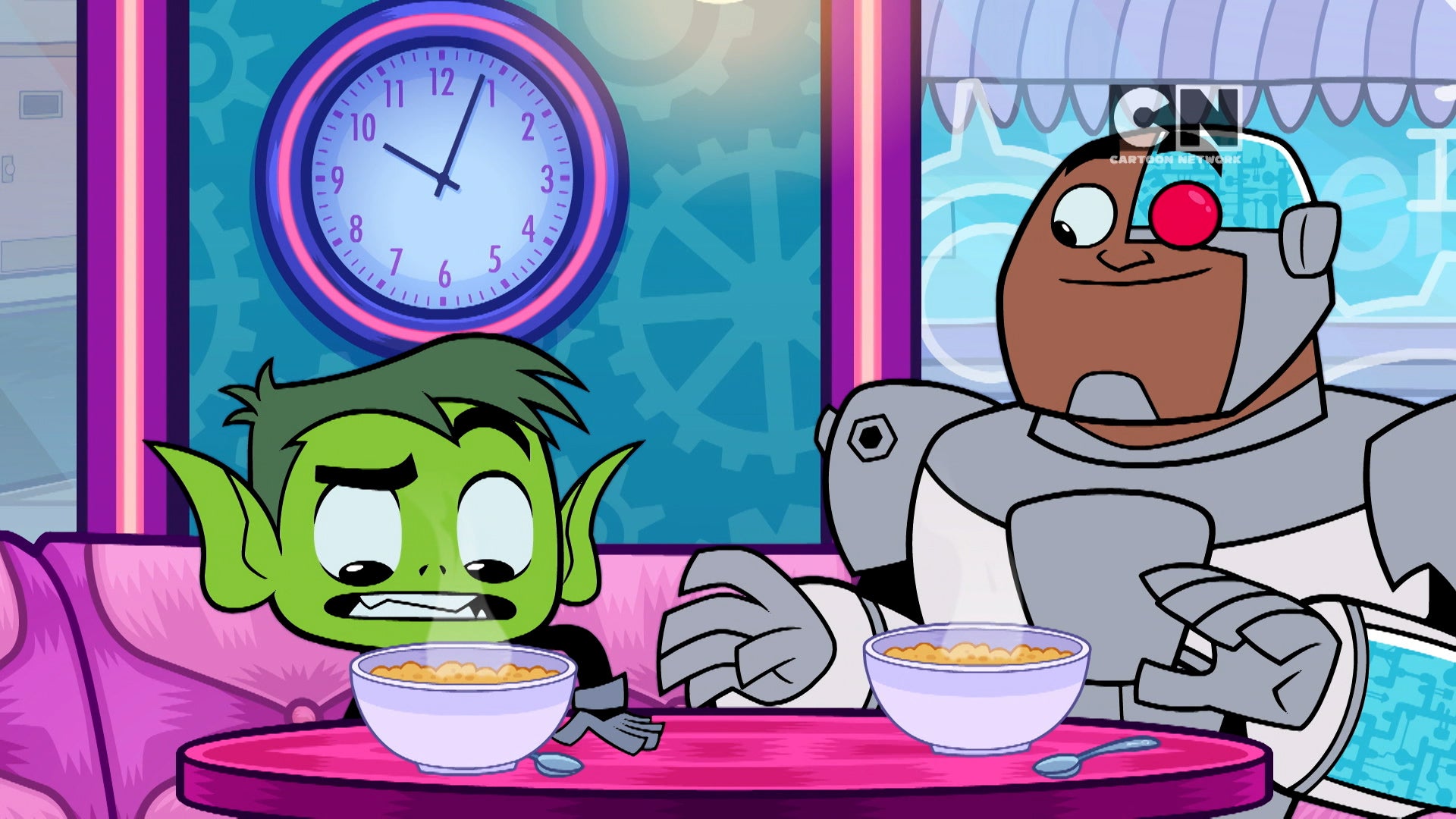 Teen Titans Go! Season 9 Episode 6 Diner Means Breakfast
