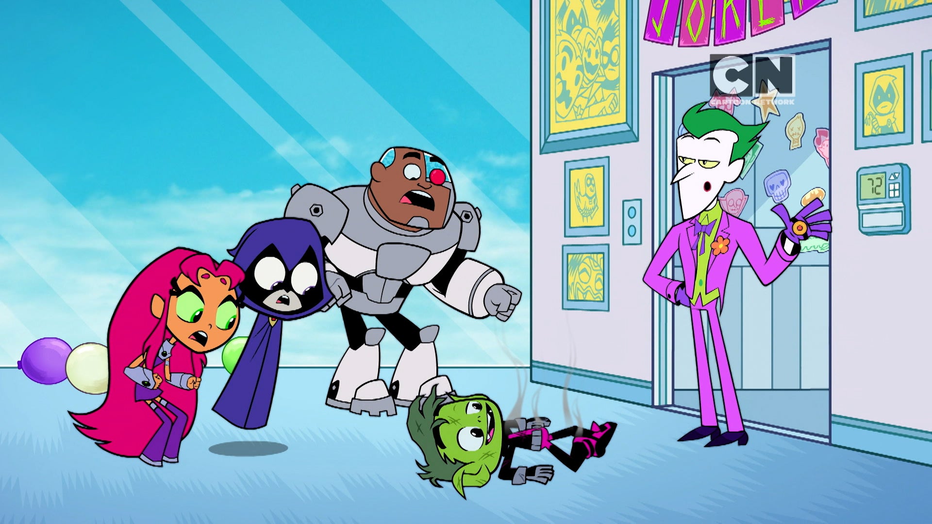 Teen Titans Go! Season 9 Episode 20 DC Leader Swap