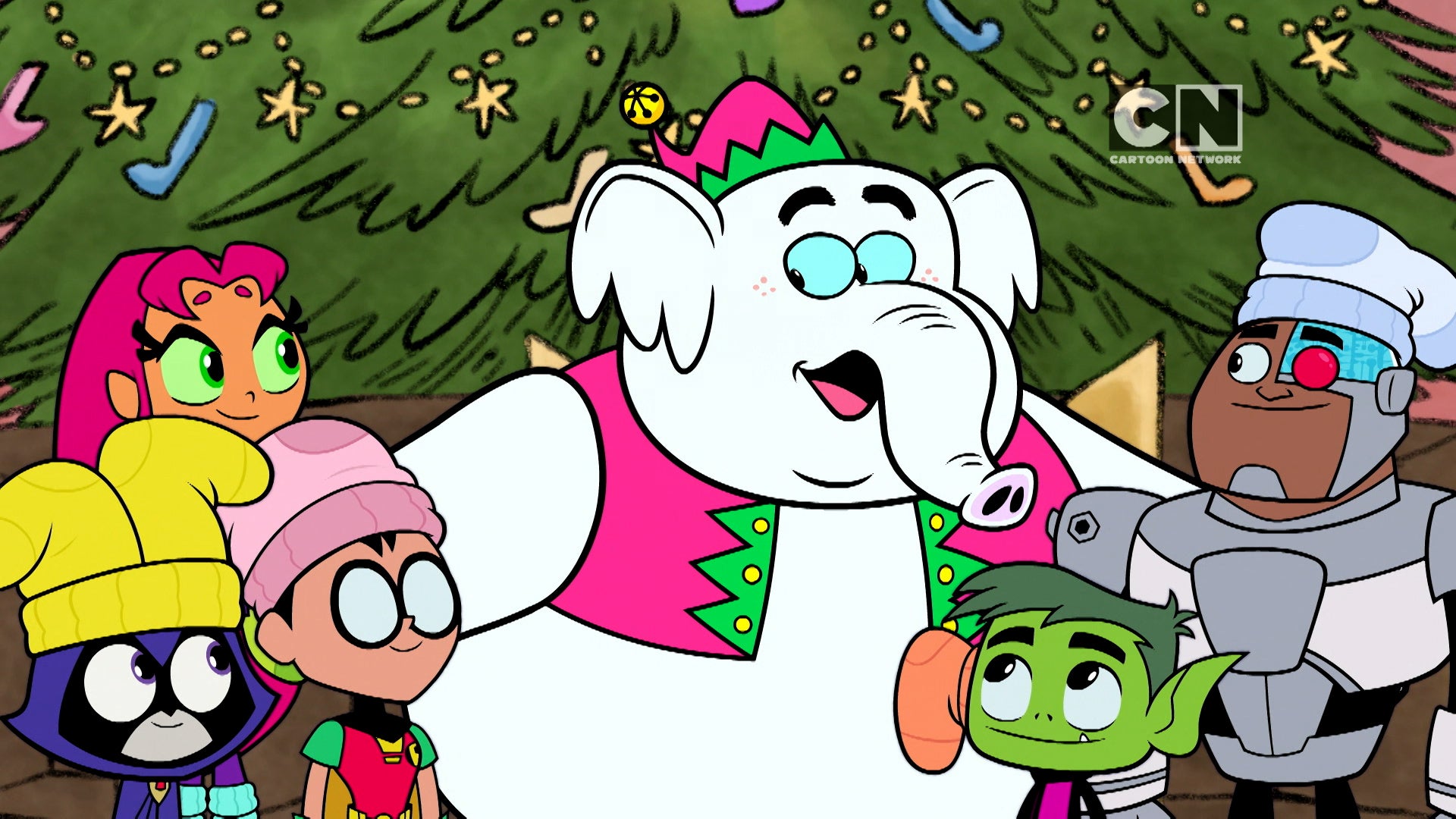 تين تايتنز، غو! الموسم 9 الحلقة 32 وايت إليفانت