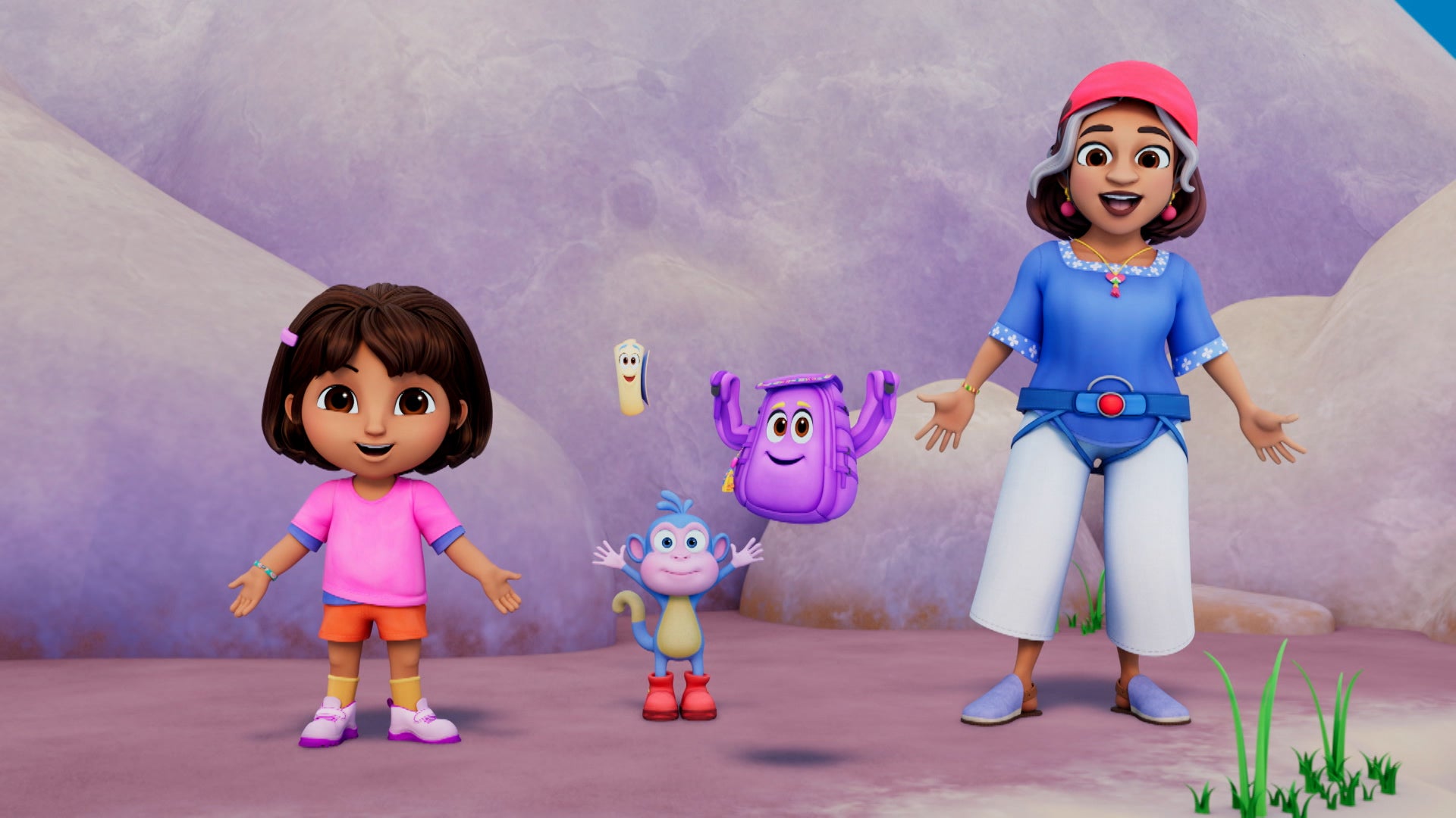 Dora Season 2 Episode 1 Big Big Boots / Backpack's Sticky Situation