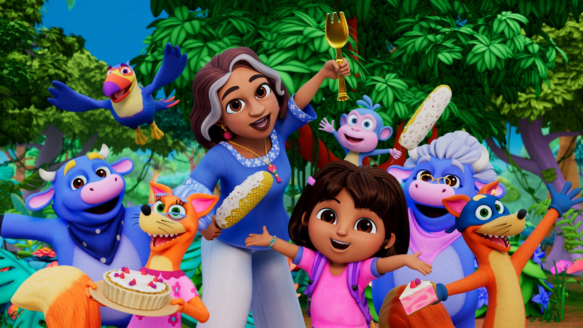 Dora Season 2 Episode 11 The Great Abuela Cookoff / Missing Map
