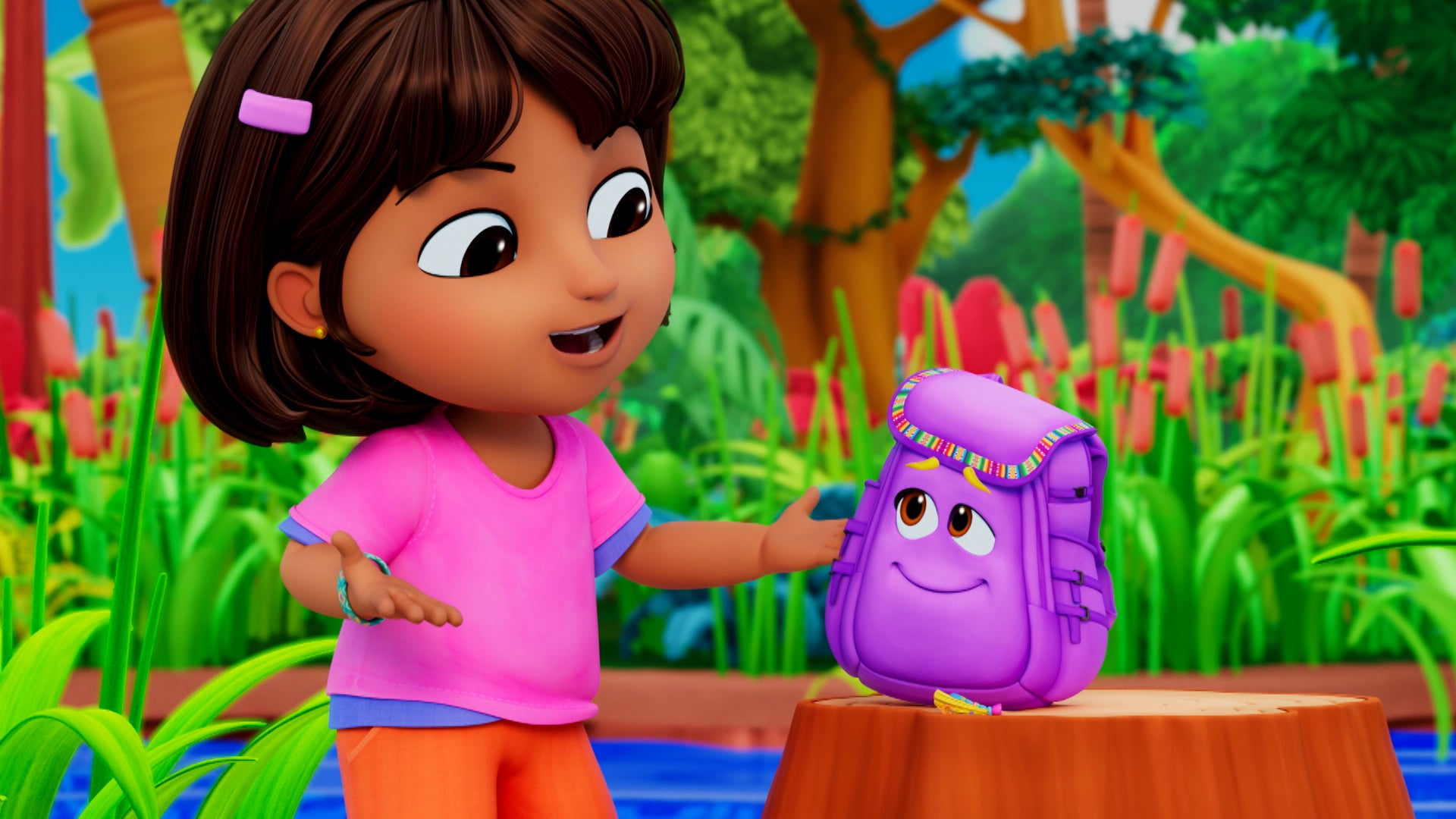 DORA Season 4 Episode 1 Backpack's Charm / Lost Banana Blankie
