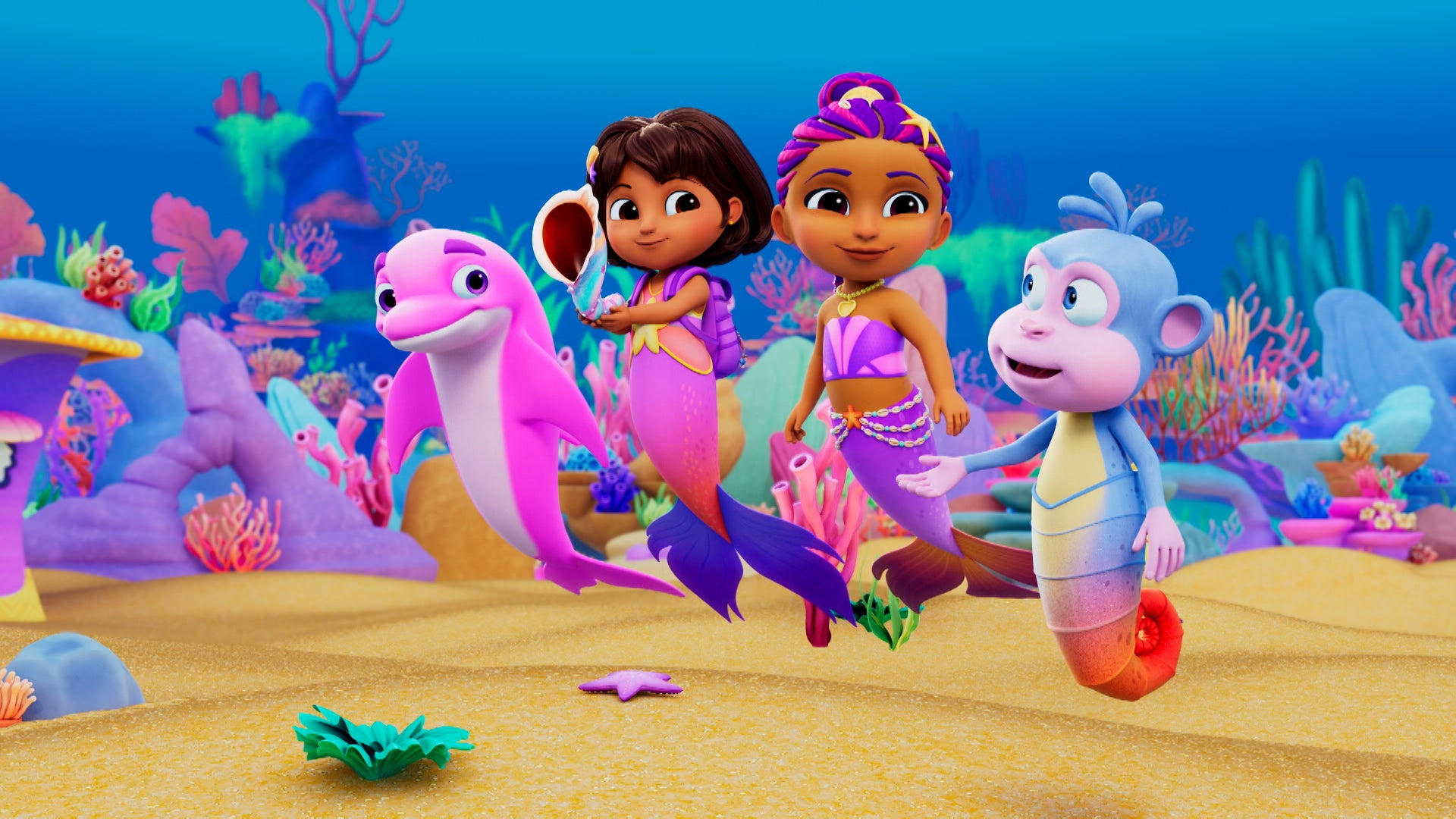 DORA Season 4 Episode 9 Dora's Mermaid Adventure / Mermazing Surprise