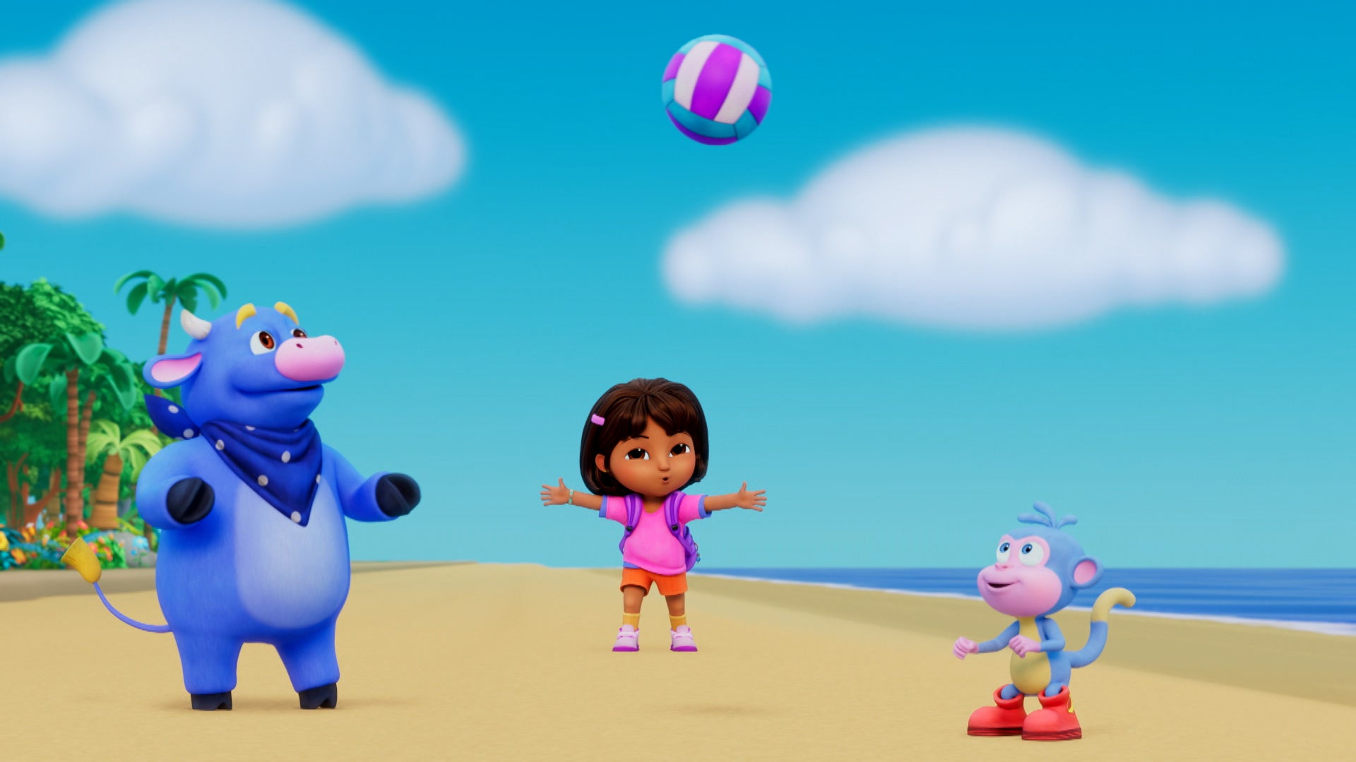 DORA Season 4 Episode 11 Volleybull! / Diferente es Excelente