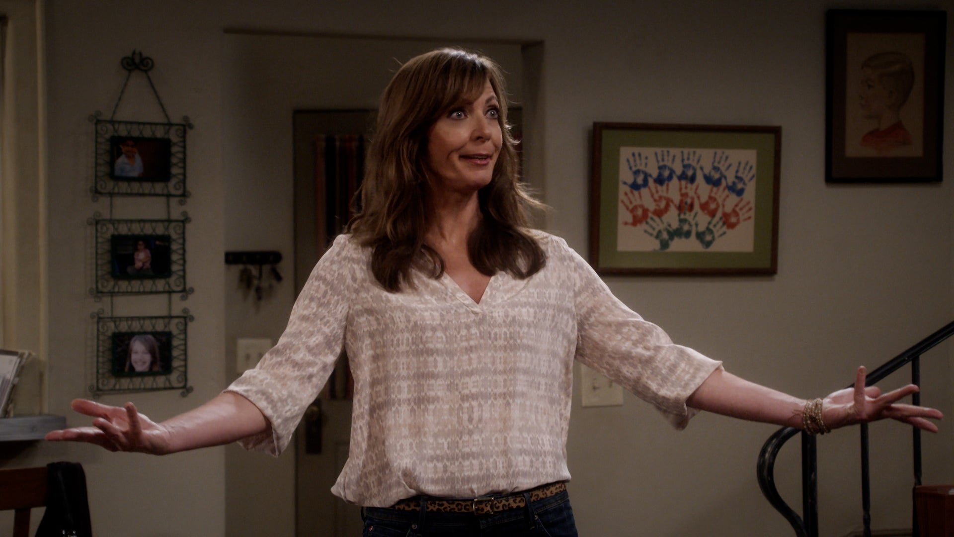 Mom Season 4 Episode 1 High-Tops and Brown Jacket
