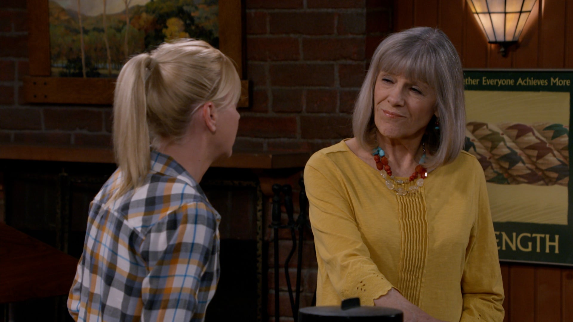 Mom Season 7 Episode 15 Somebody's Grandmother and the A-List