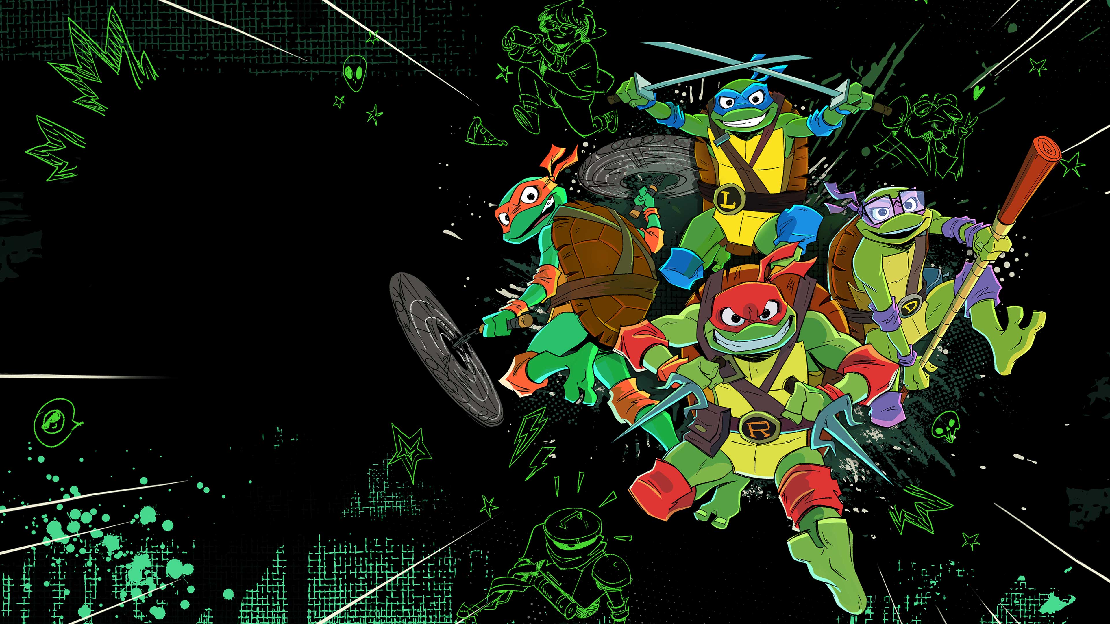 Tales of the Teenage Mutant Ninja Turtles Season 1 Episode 13 Grandparent Trap / Miss Step