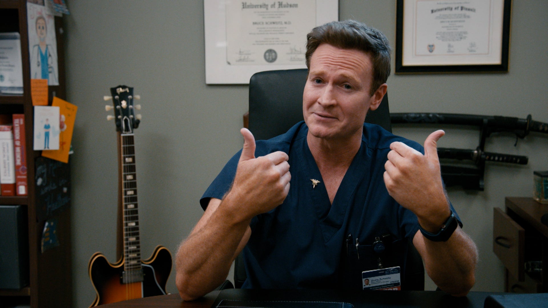 St. Denis Medical Season 1 Episode 17 Bruce-ic and The Mus-ic