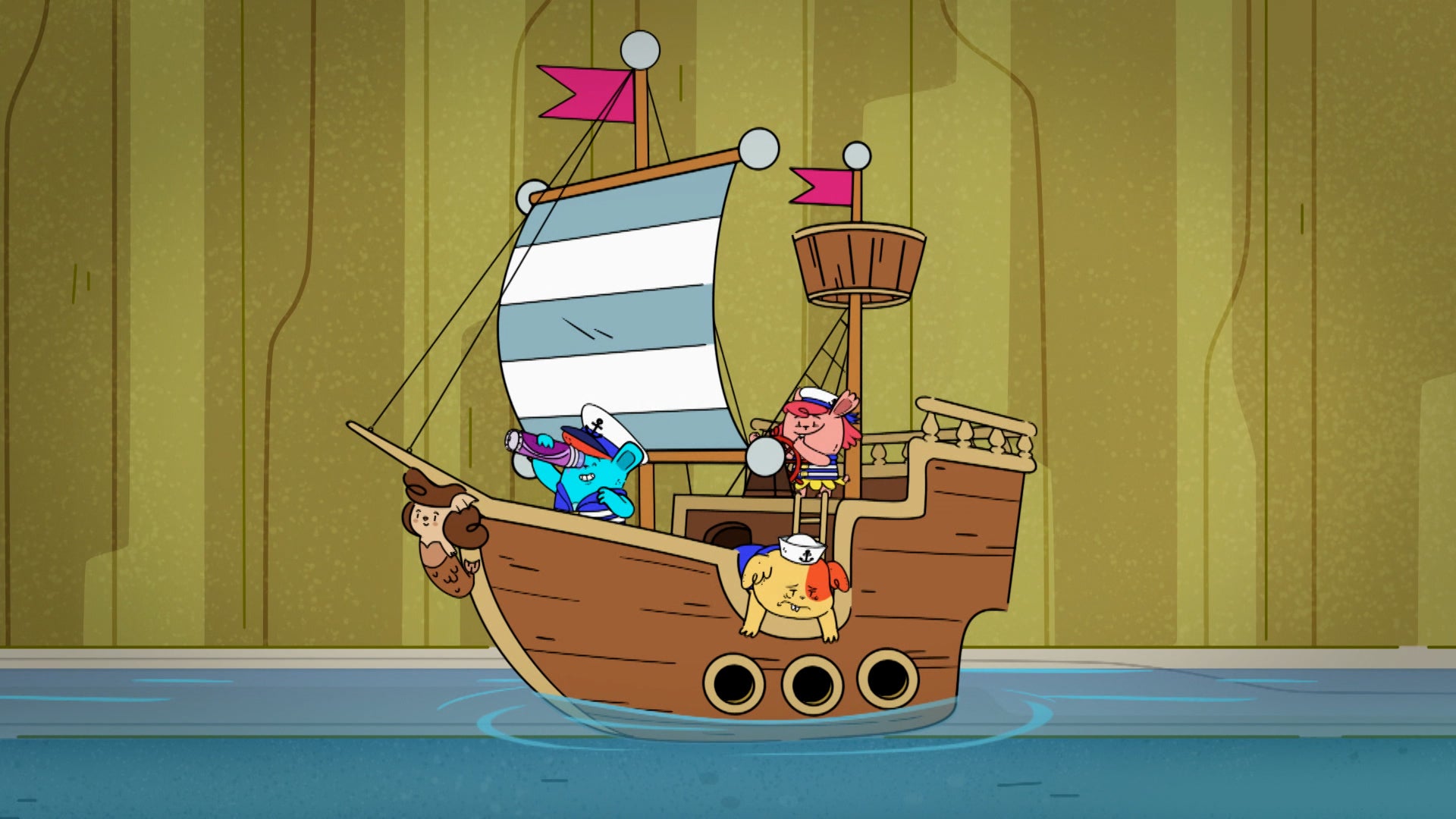 Hamsters of Hamsterdale Season 1 Episode 12 Hamsters Ahoy! / Popcorn Madness