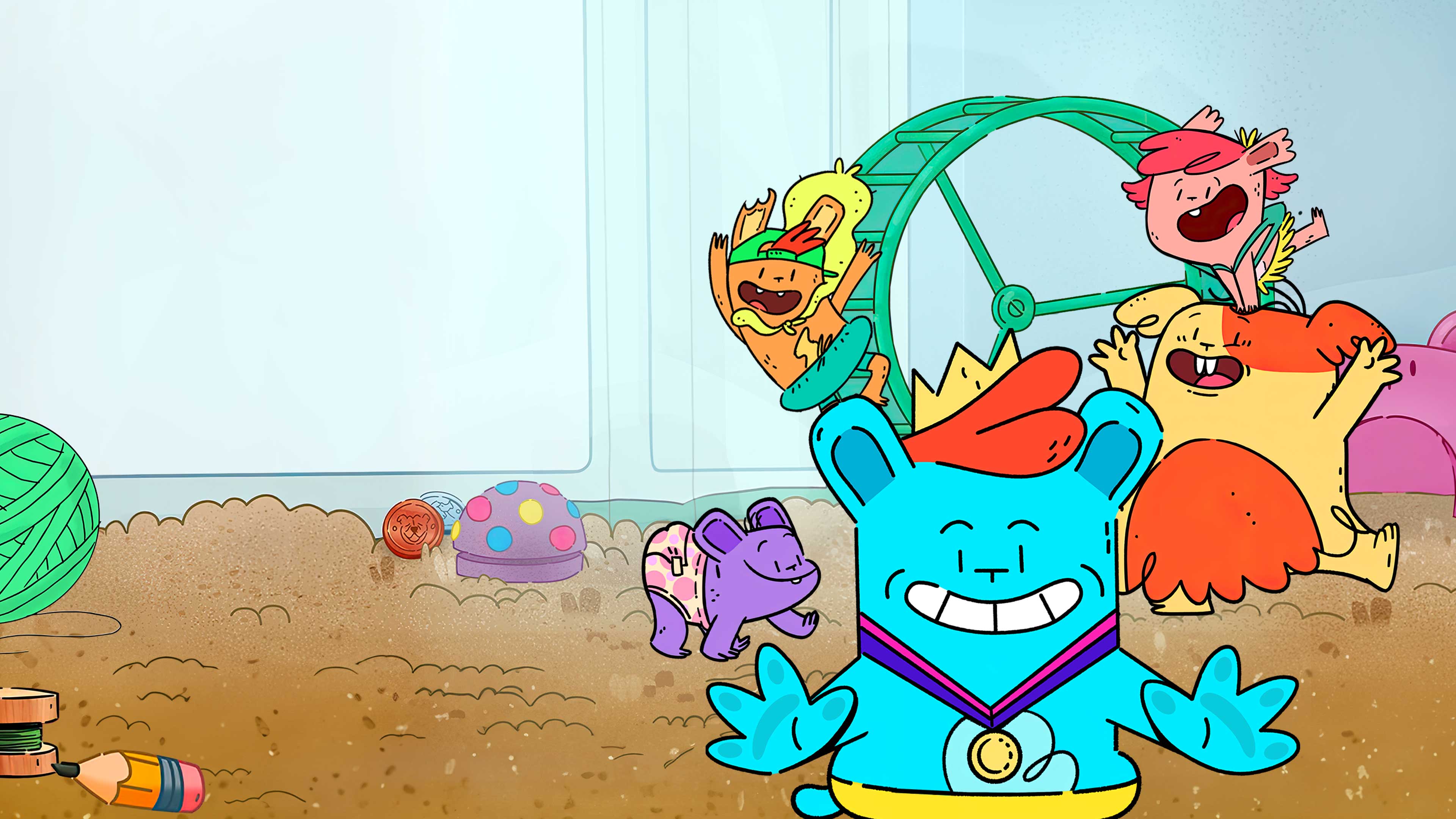 Hamsters of Hamsterdale Season 1 Episode 1 Num-Nuggets / Hey Foni