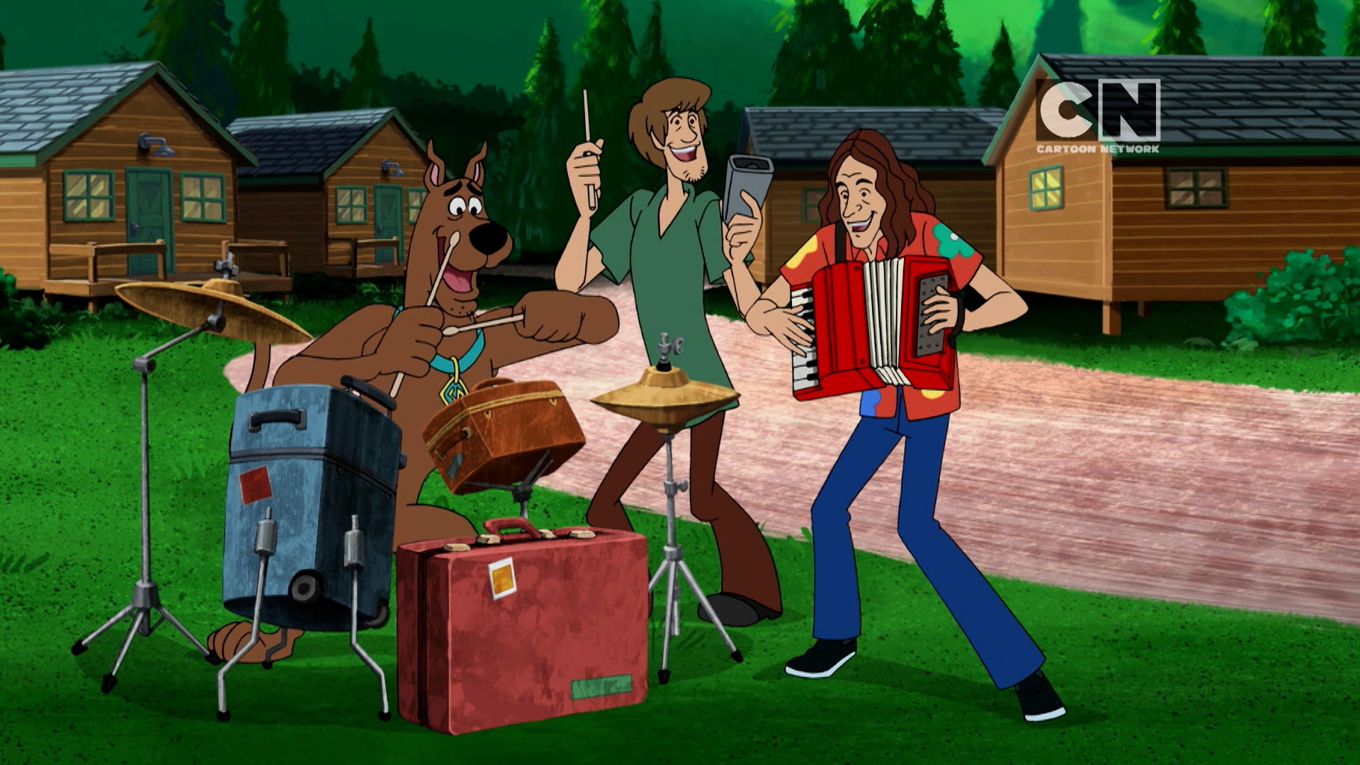 Scooby-Doo And Guess Who? Season 1 Episode 9 Attack of the Weird Al-losaurus!