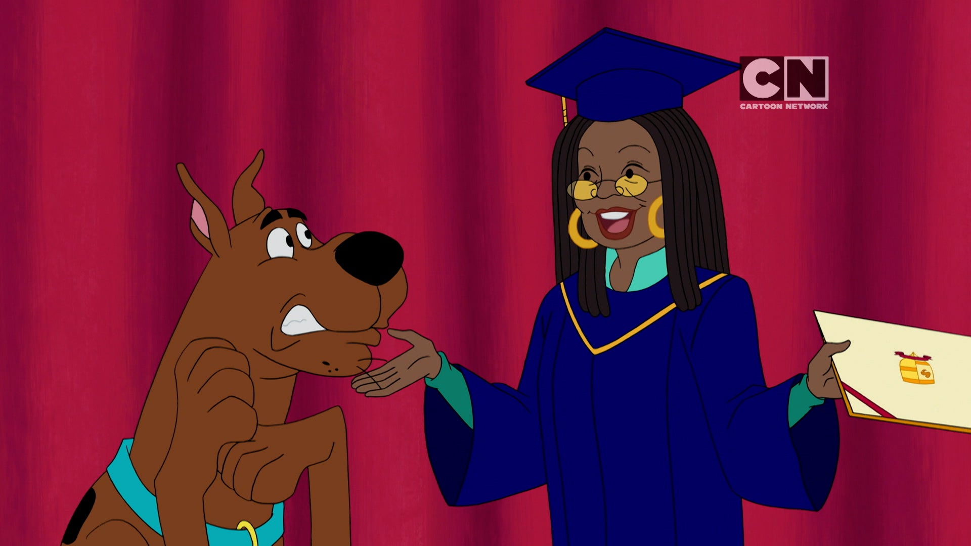 Scooby-Doo And Guess Who? Season 1 Episode 14 The Nightmare Ghost of Psychic U!