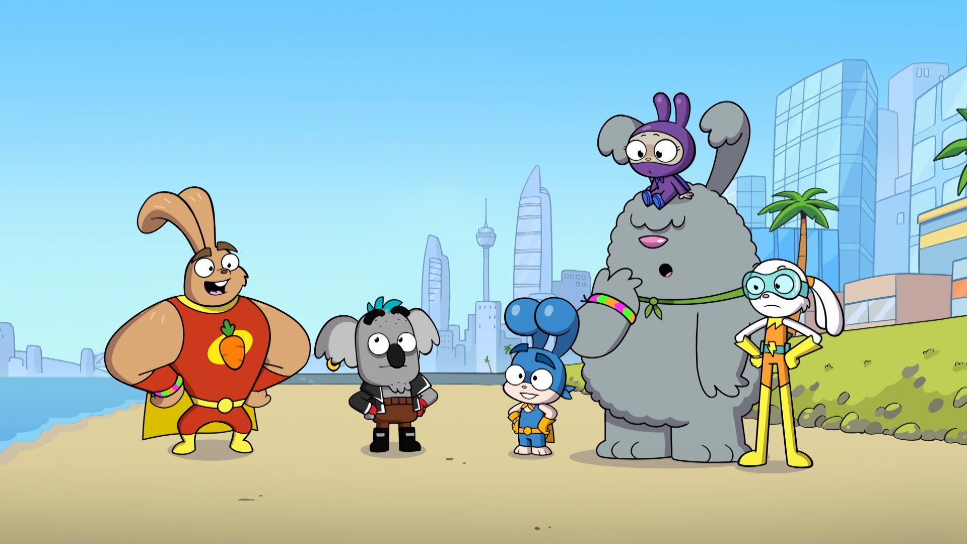 Super Duper Bunny League Season 1 Episode 4 Bad Hair Day! / Kanga Ruiner!