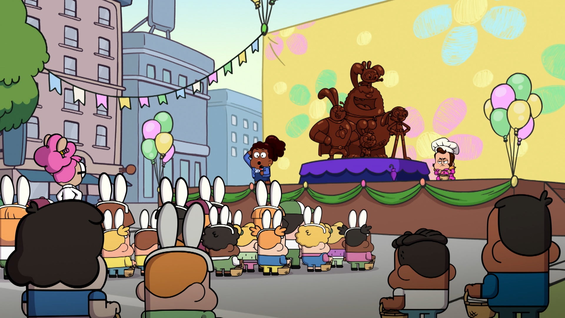 Super Duper Bunny League Season 1 Episode 6 Chocolate Bunnies! / Clock-A-Doodle-Doo!