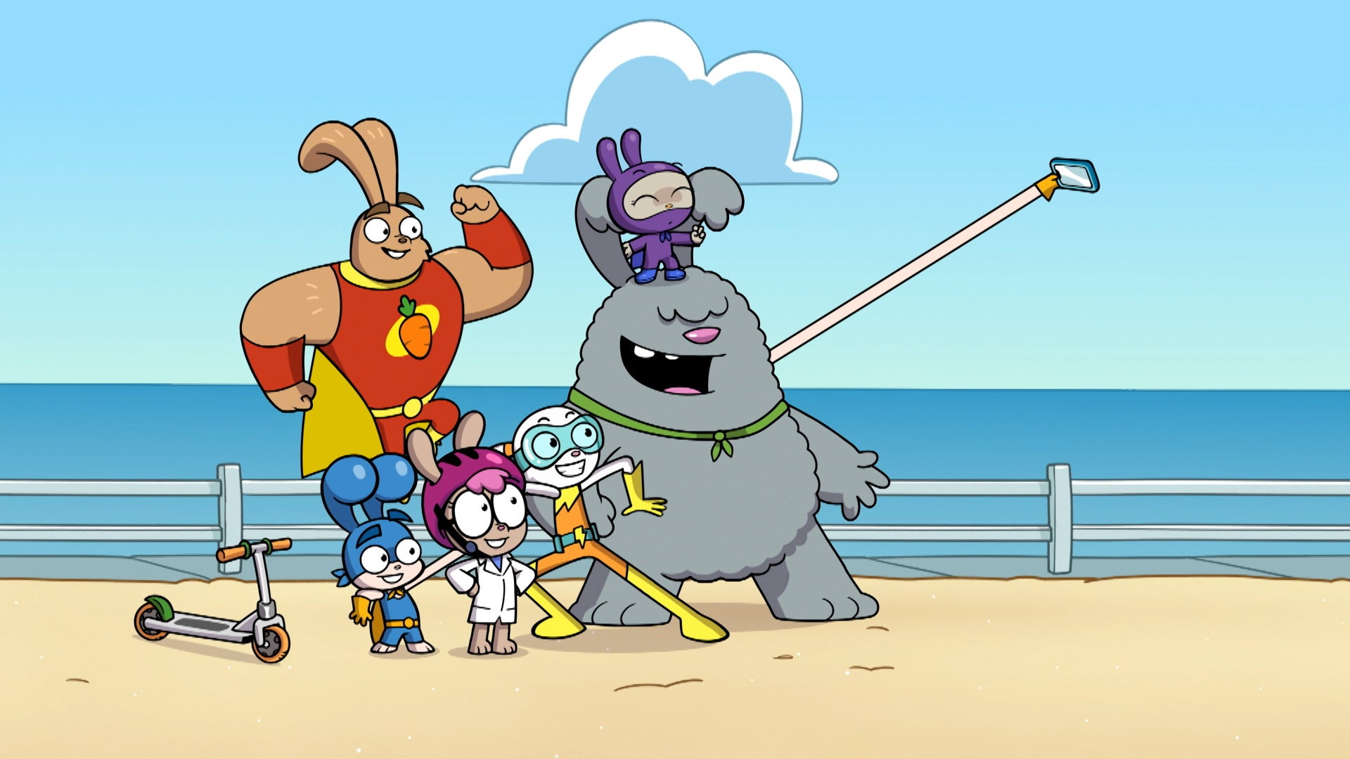 Super Duper Bunny League Season 1 Episode 13 Super Duper Bunnies! / Ye Olde Sourbreath!