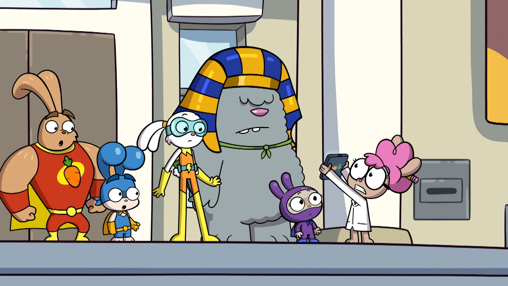 سوبر دوبر باني ليغ الموسم 2 الحلقة 3 باث تايم فور بانيز! / ذا فيراوز لونشبوكس!