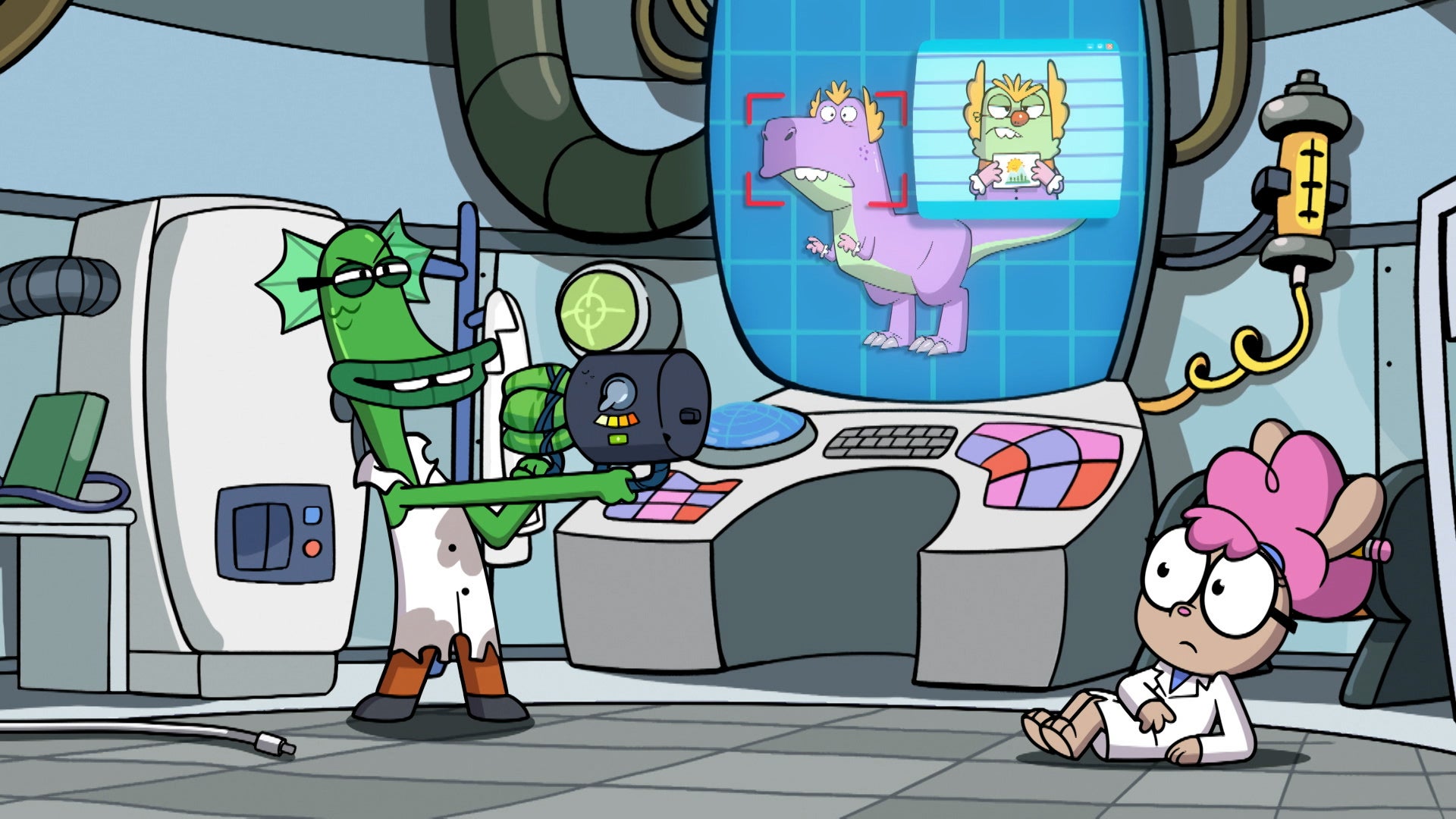 سوبر دوبر باني ليغ الموسم 2 الحلقة 12 ليزارد ليبس ريتيرنز! / بيتا كاراترون!