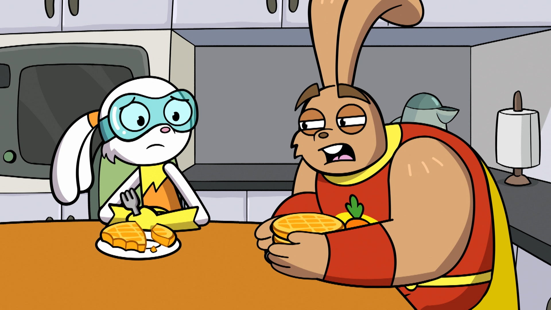 سوبر دوبر باني ليغ الموسم 2 الحلقة 13 غريزي غرامي!/ إسكايب فروم هابي كامب!