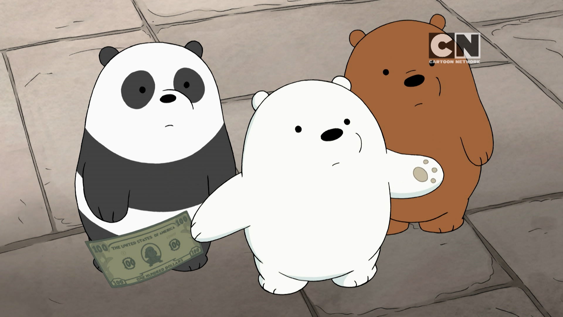 We Bare Bears Season 3 Episode 5 $100